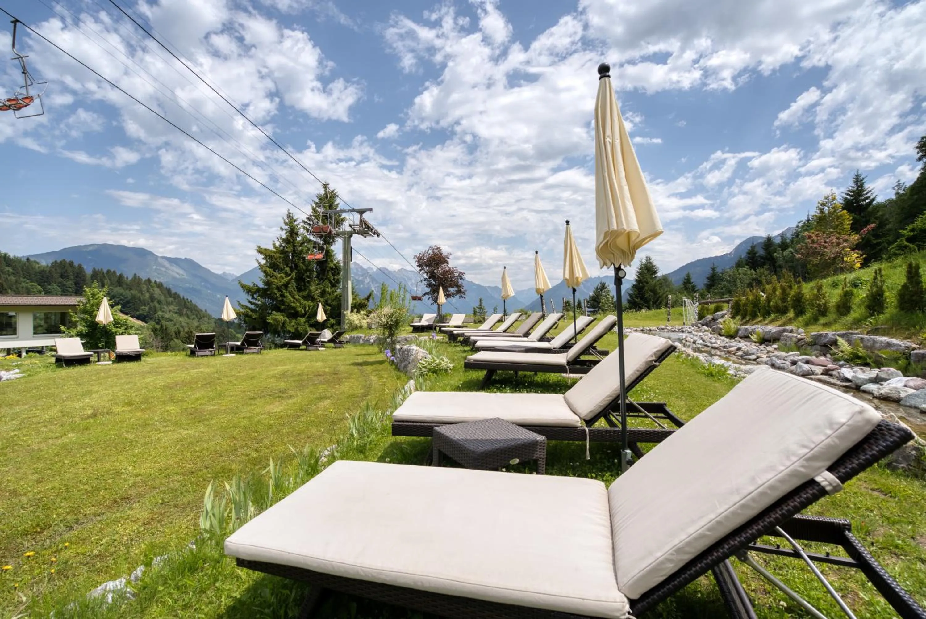 Garden in Alpinresort Schillerkopf