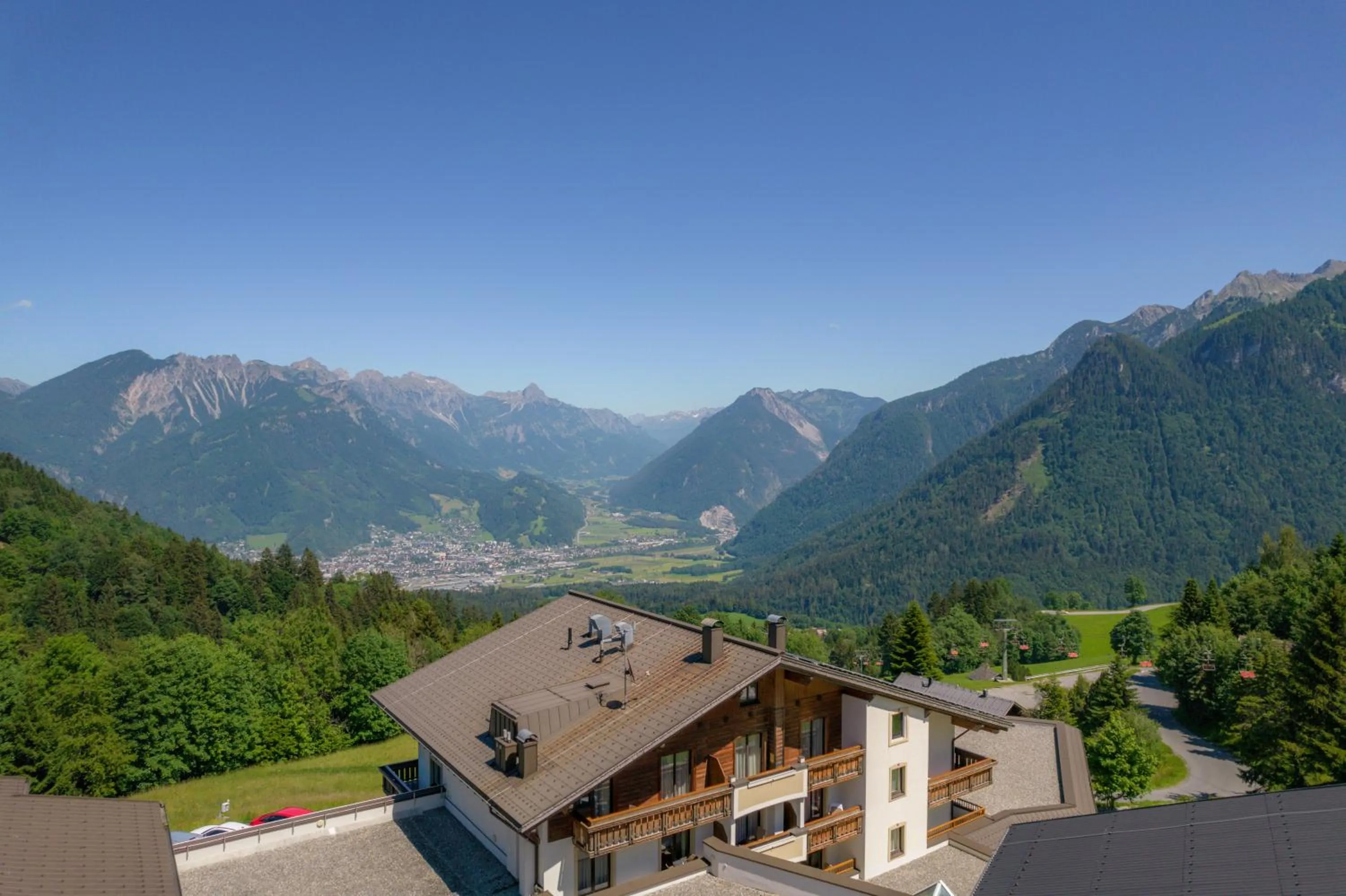 Mountain view in Alpinresort Schillerkopf