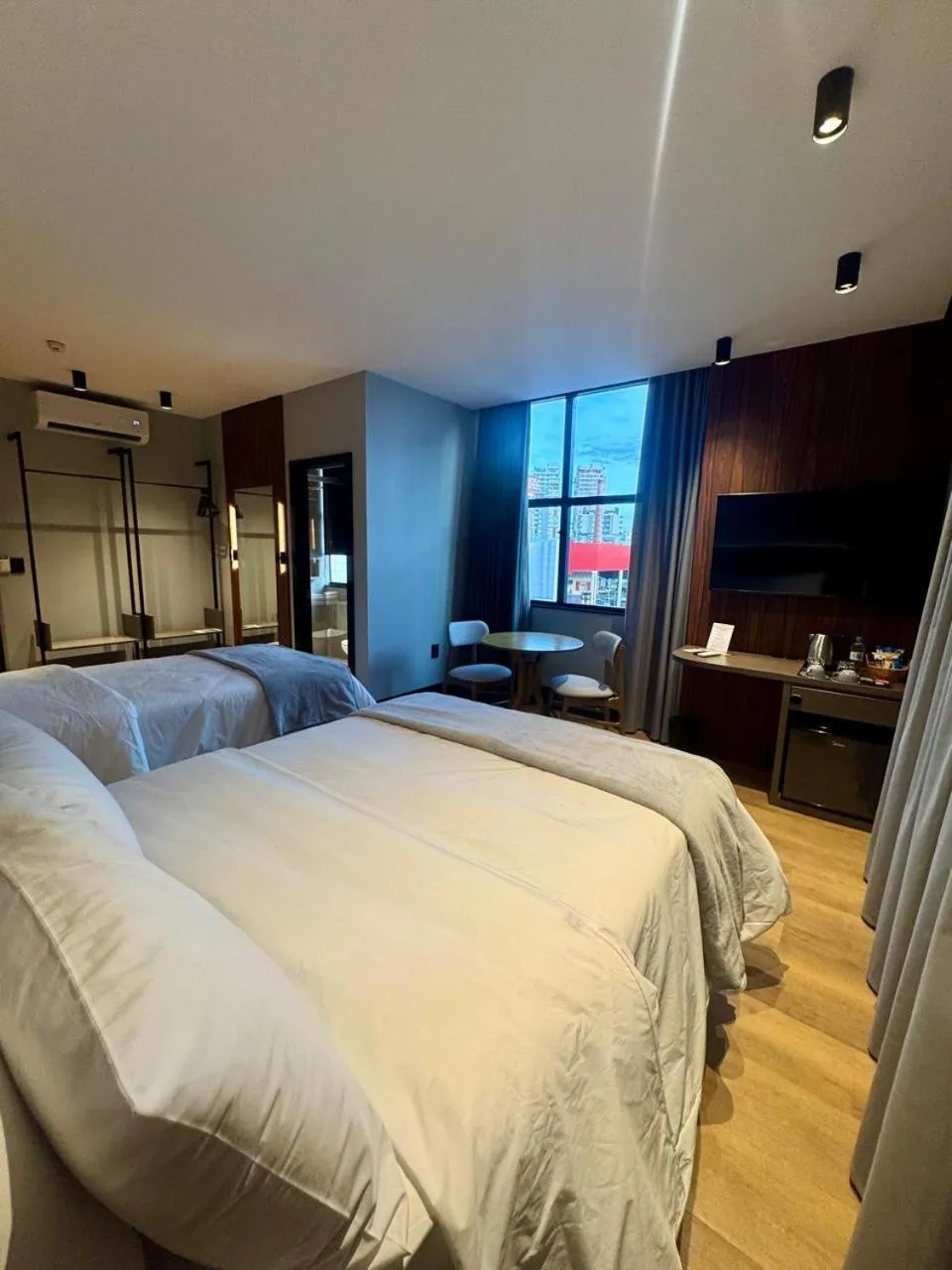 Bed in Zallon Hotel Executivo