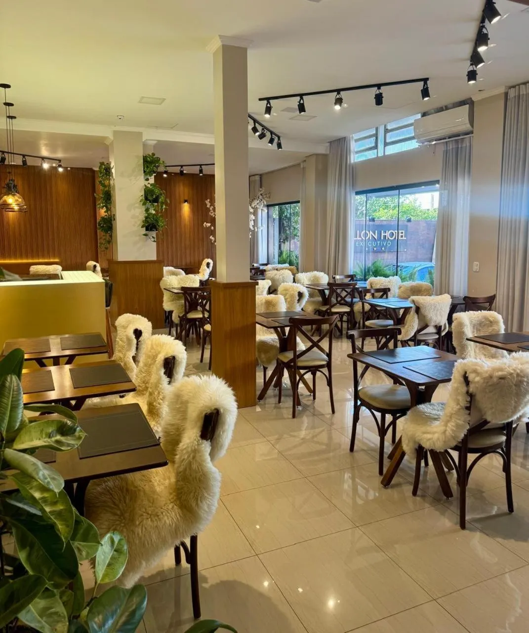 Restaurant/places to eat in Zallon Hotel Executivo