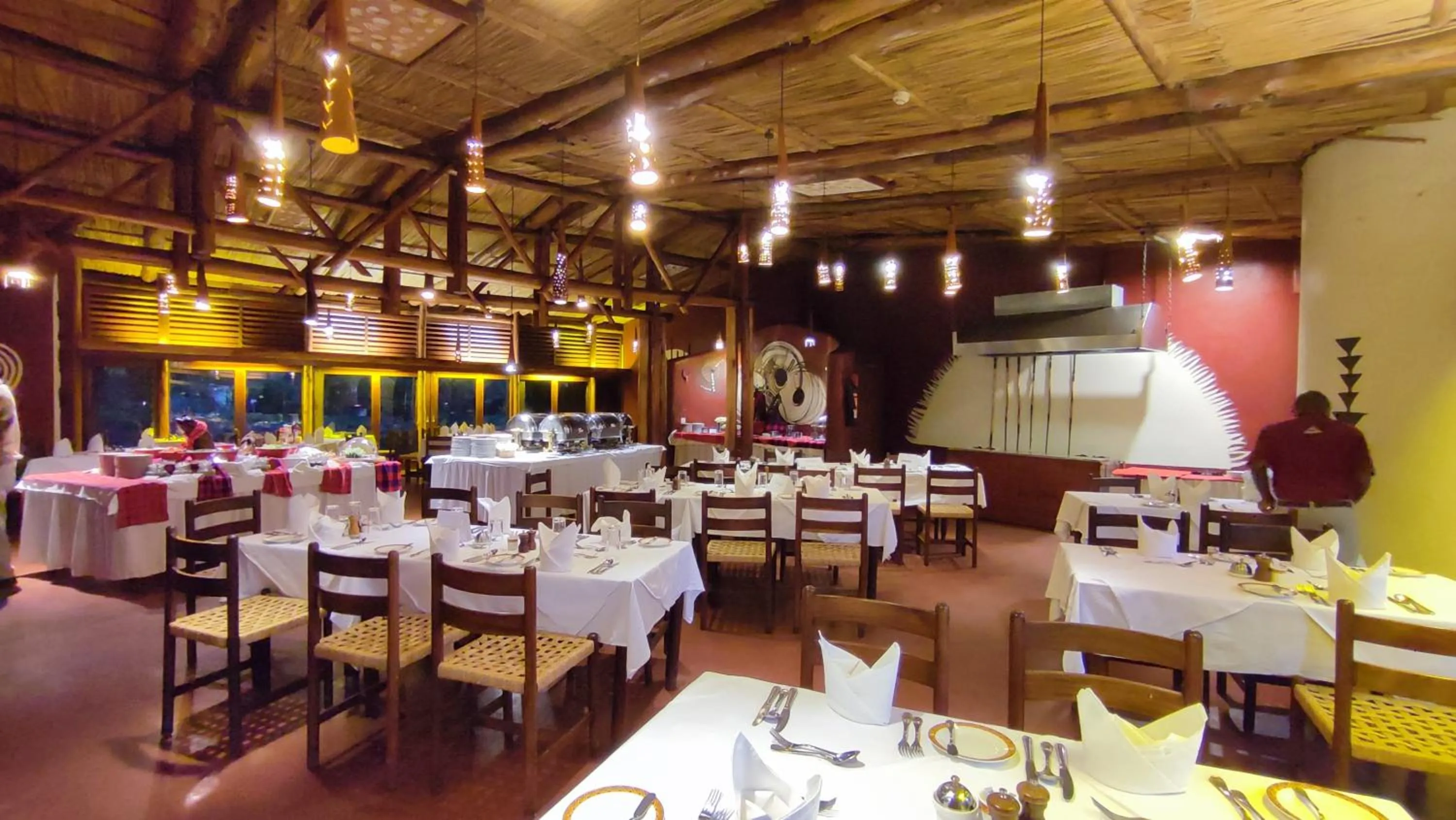 Restaurant/places to eat in Amboseli Serena Safari Lodge