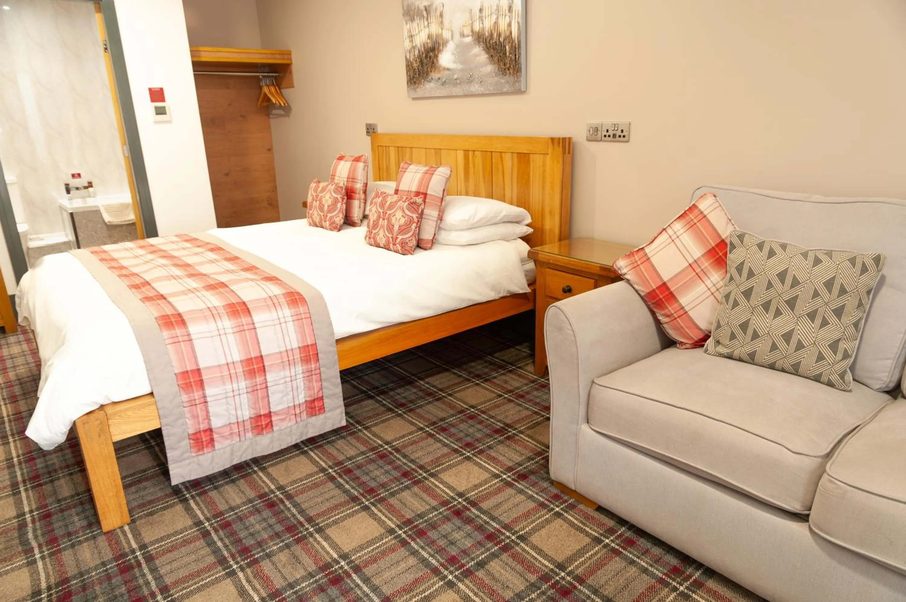Bed in Claxton Hotel