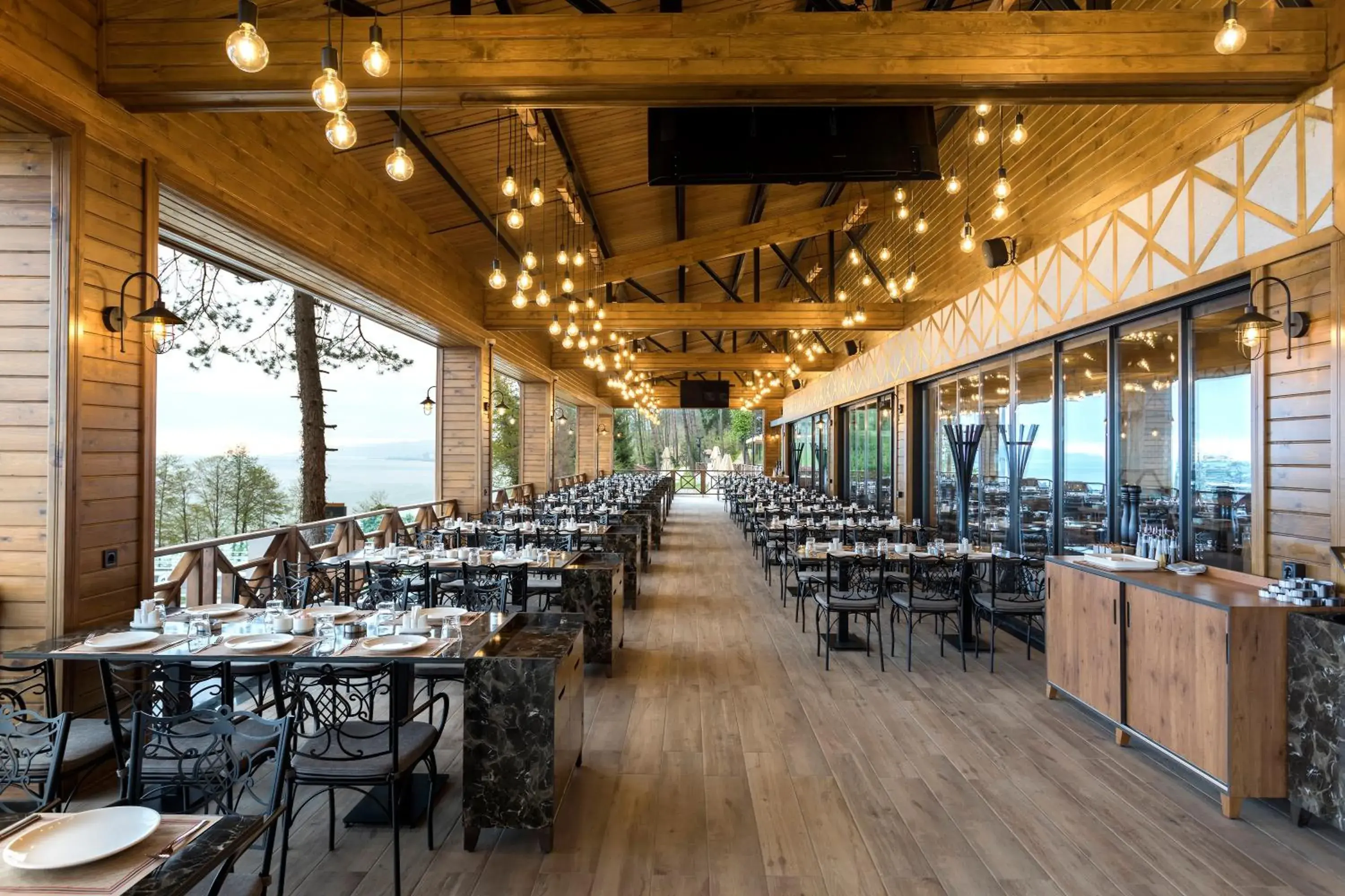 Restaurant/places to eat in Hancioglu Orman Evleri & Hotel Restaurant/places to eat in Hancioglu Orman Evleri & Hotel