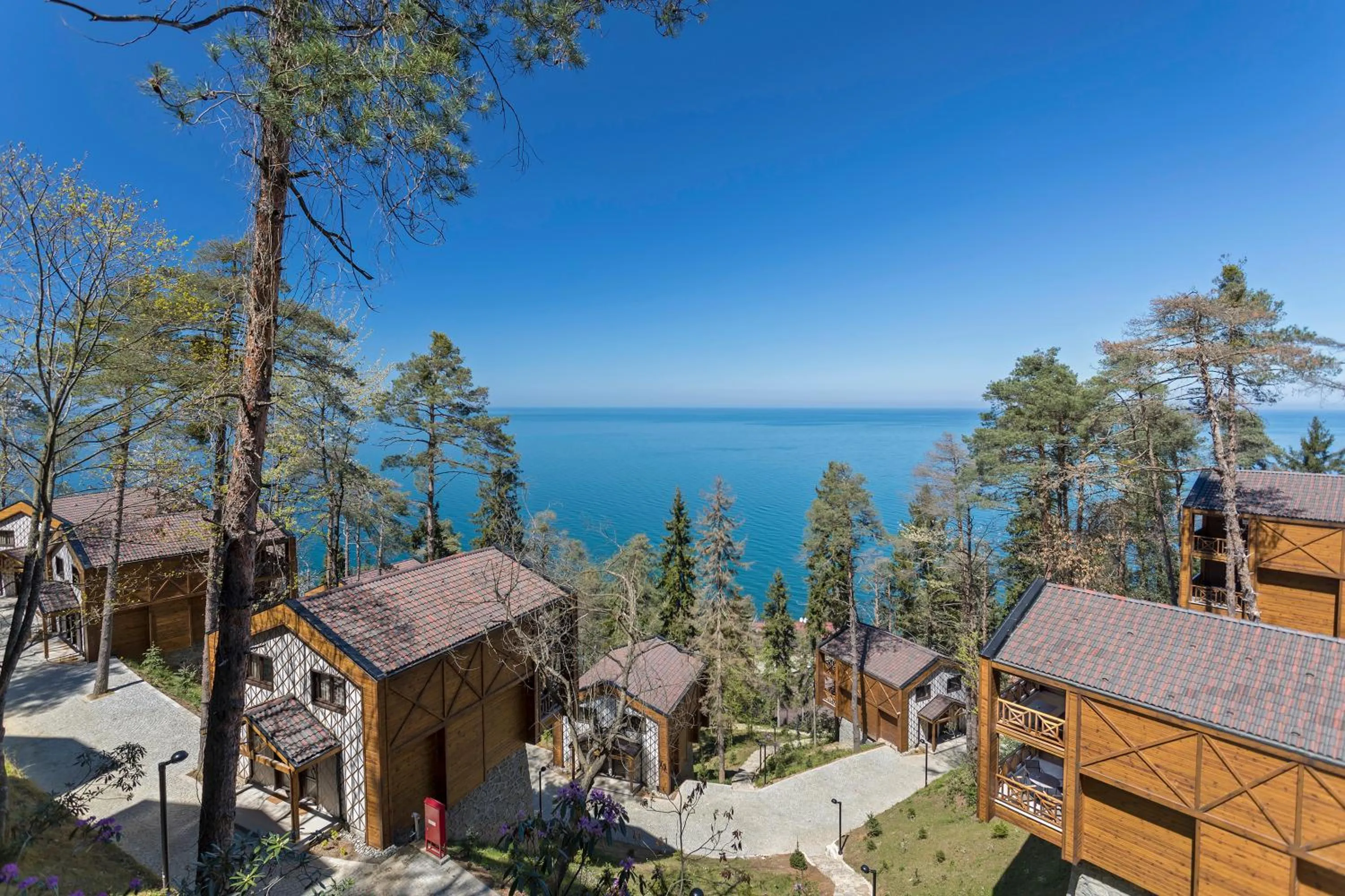 Sea view in Hancioglu Orman Evleri & Hotel