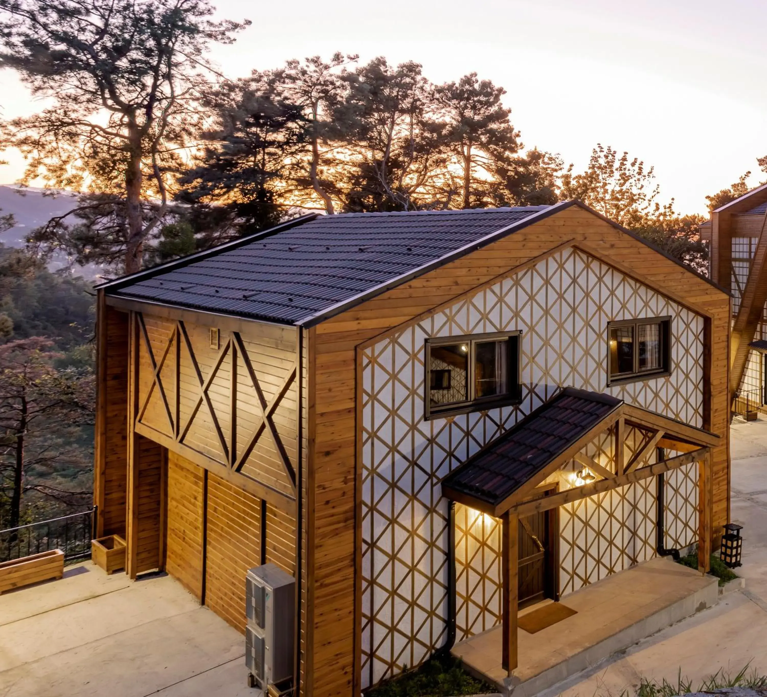 Property building in Hancioglu Orman Evleri & Hotel Property building in Hancioglu Orman Evleri & Hotel