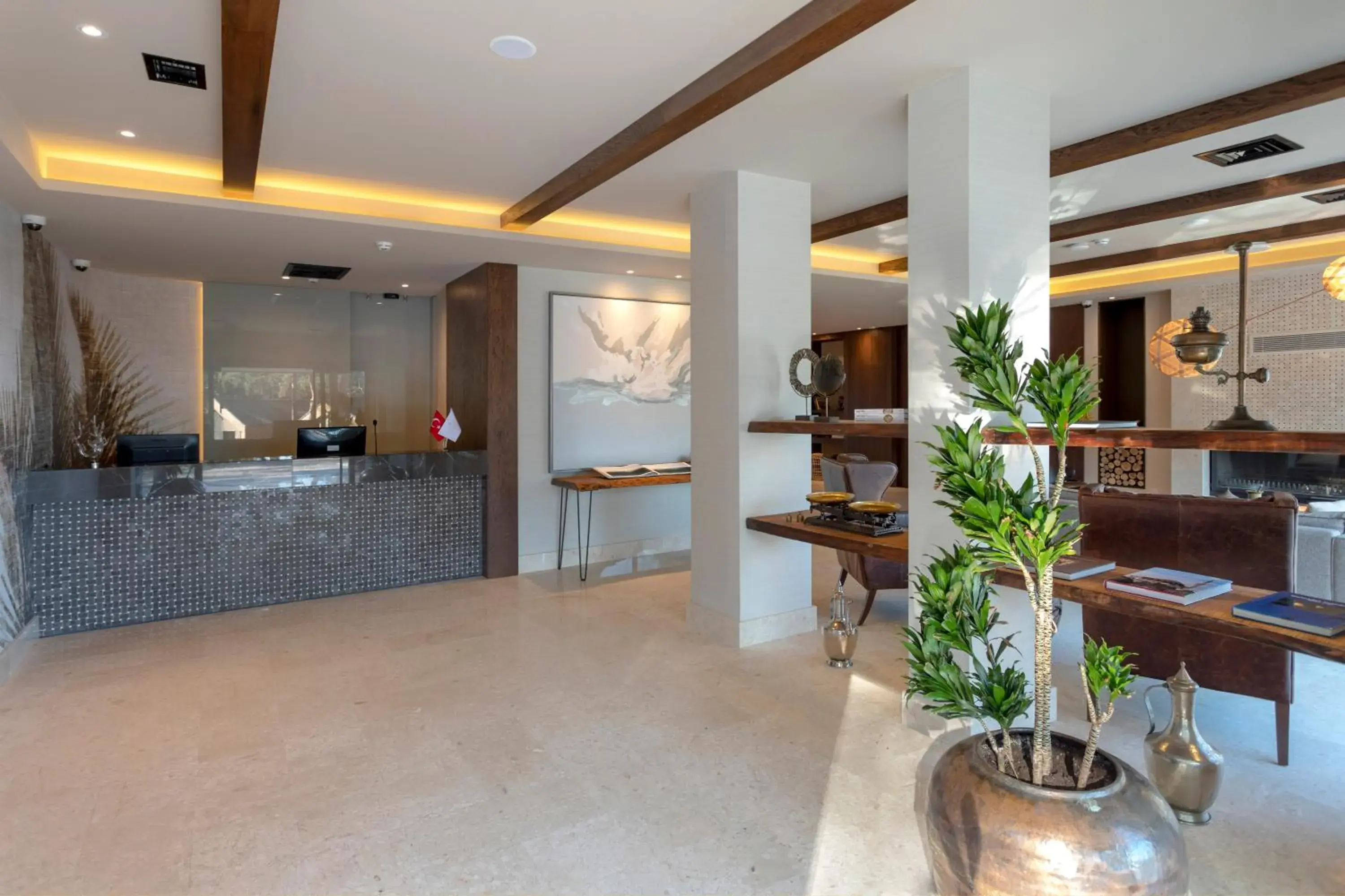Lobby or reception in Hancioglu Orman Evleri & Hotel Lobby or reception in Hancioglu Orman Evleri & Hotel