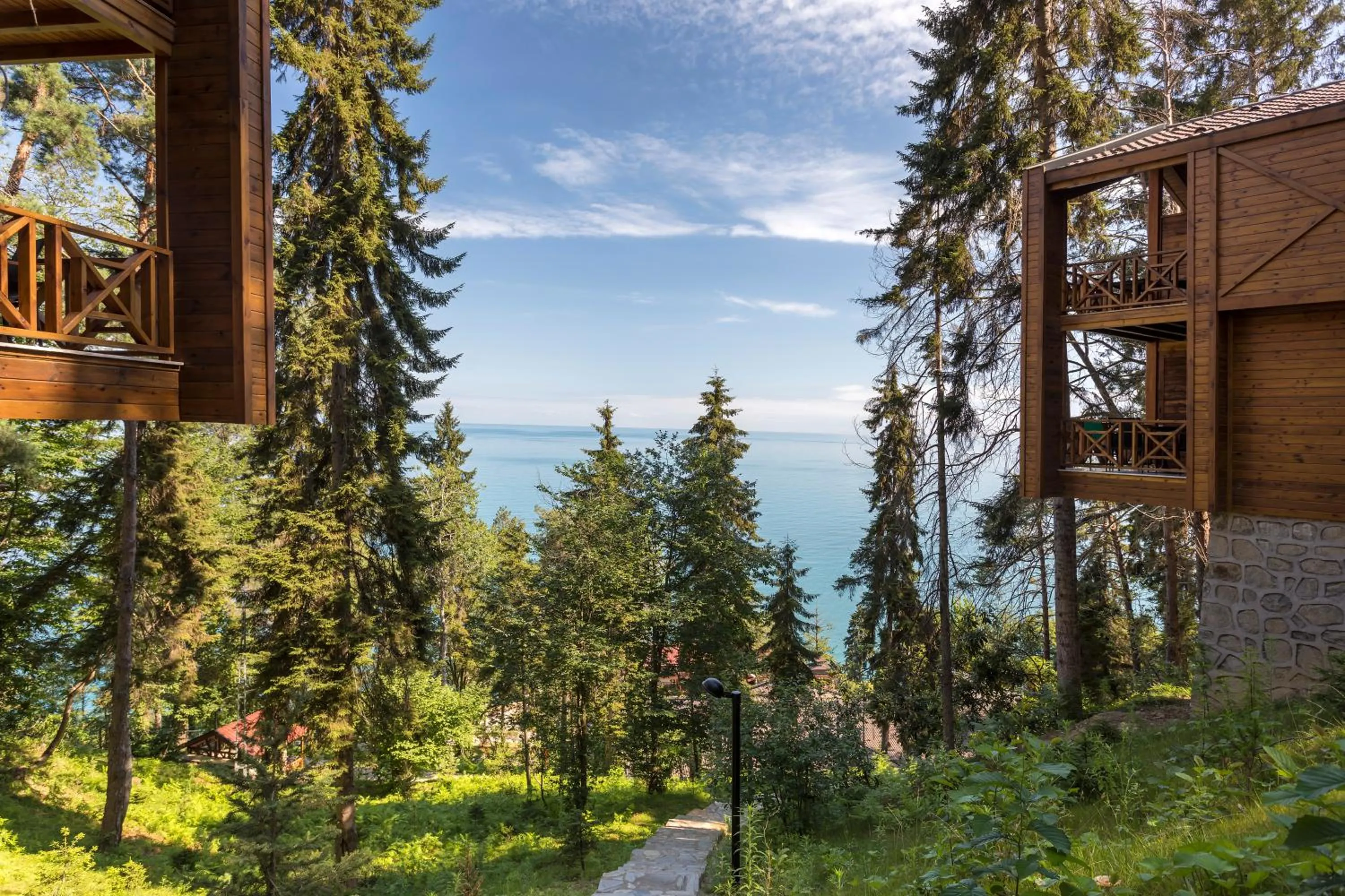 Sea view in Hancioglu Orman Evleri & Hotel