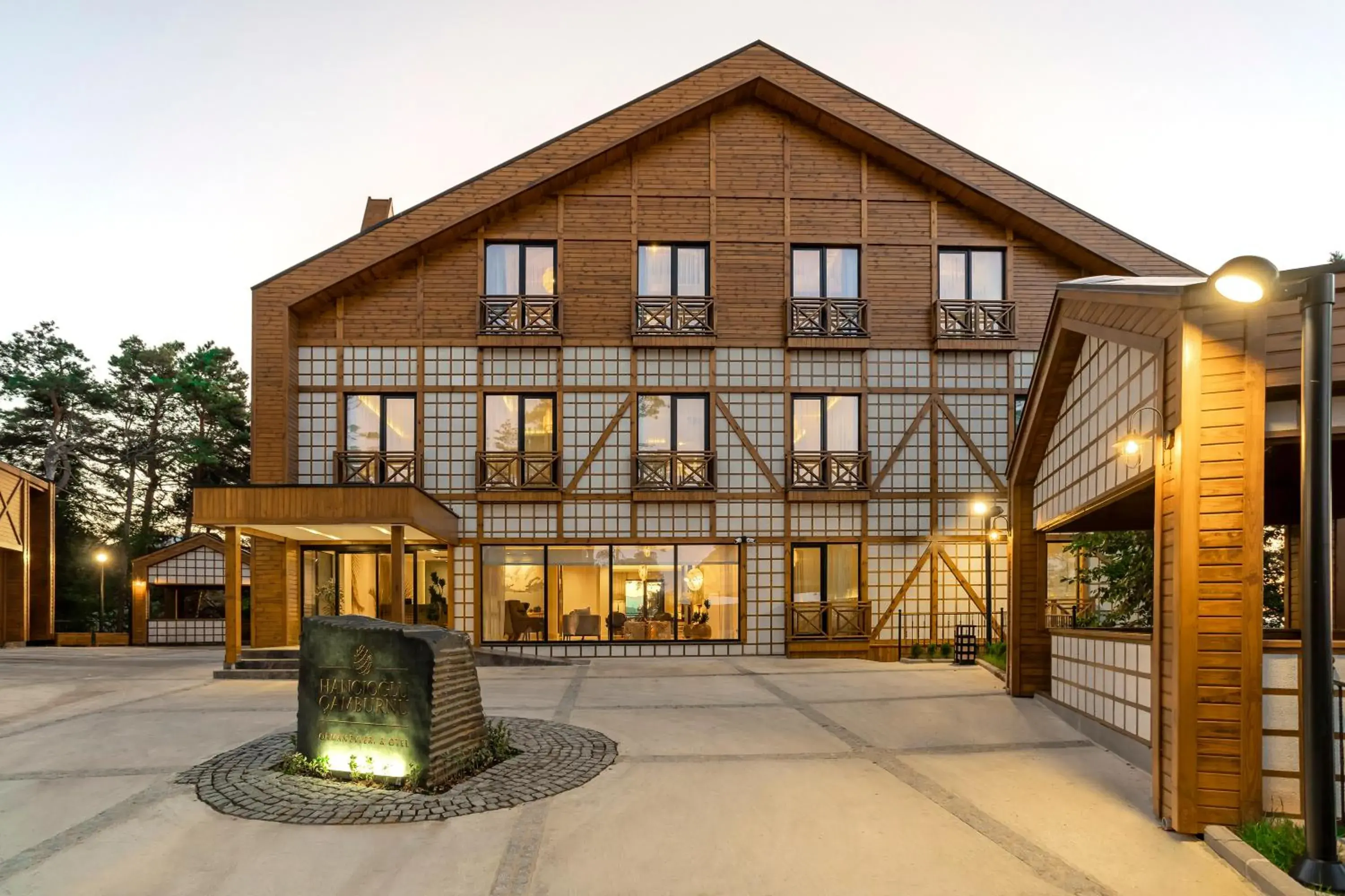 Property building in Hancioglu Orman Evleri & Hotel Property building in Hancioglu Orman Evleri & Hotel