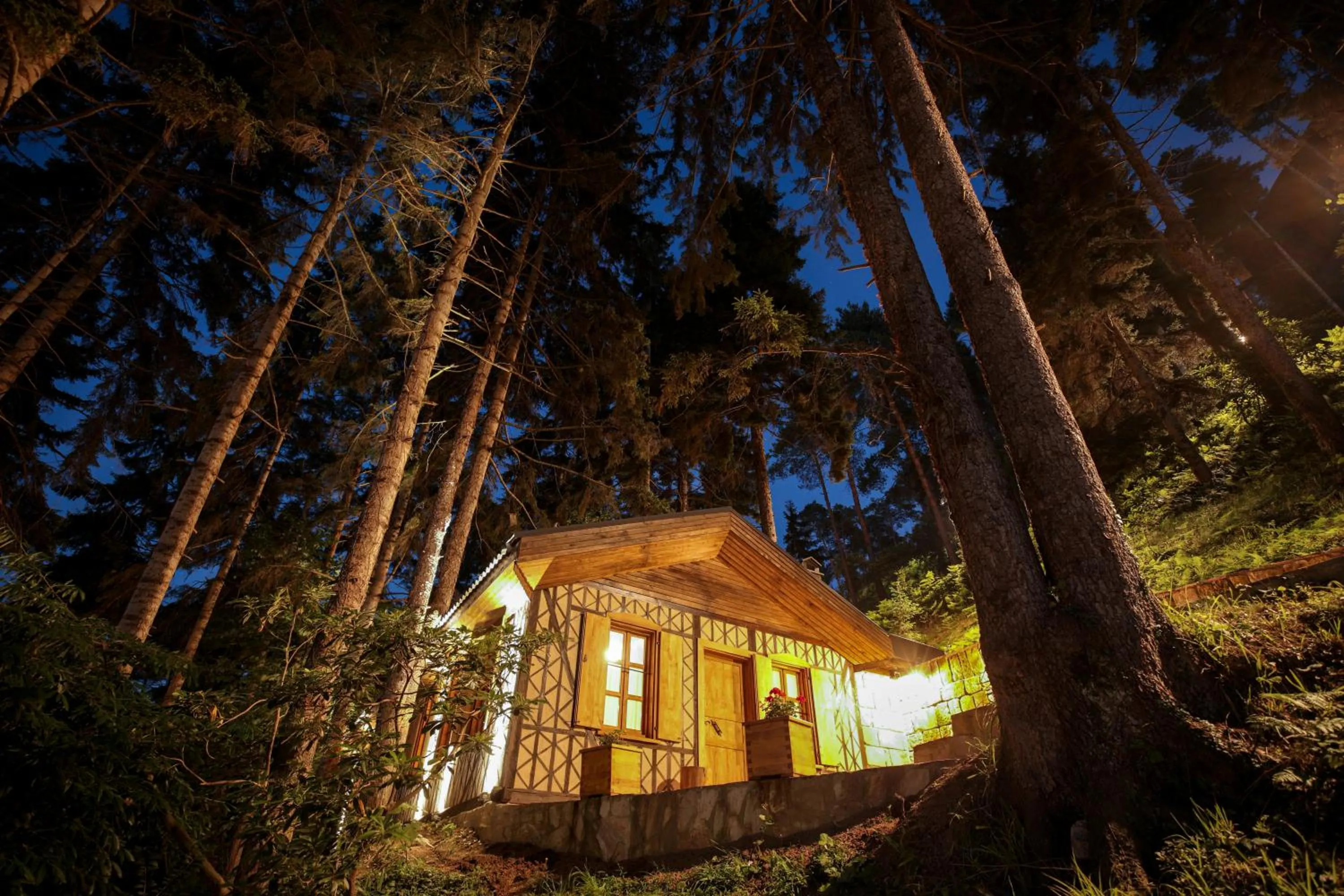 Property building in Hancioglu Orman Evleri & Hotel