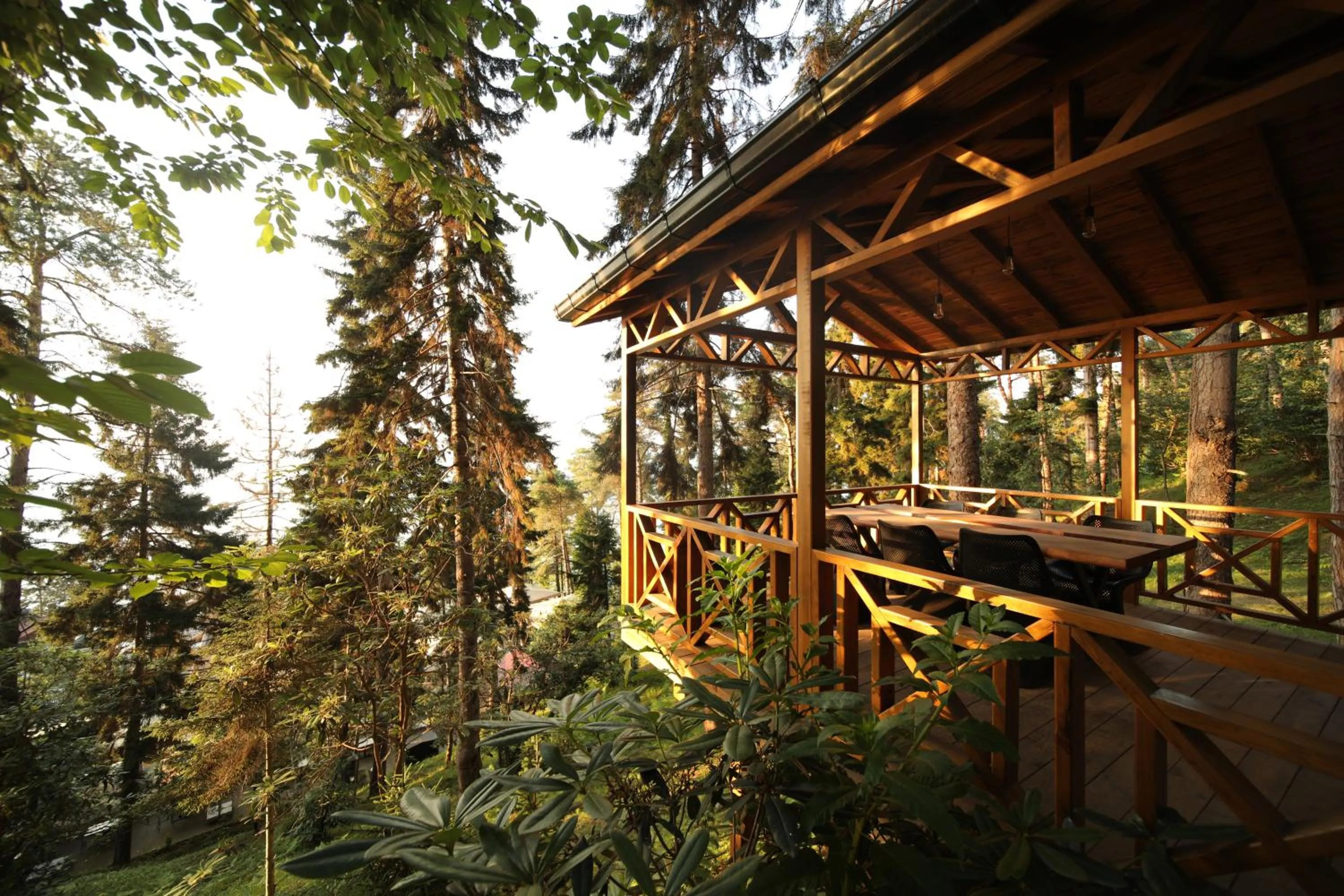 Balcony/Terrace in Hancioglu Orman Evleri & Hotel