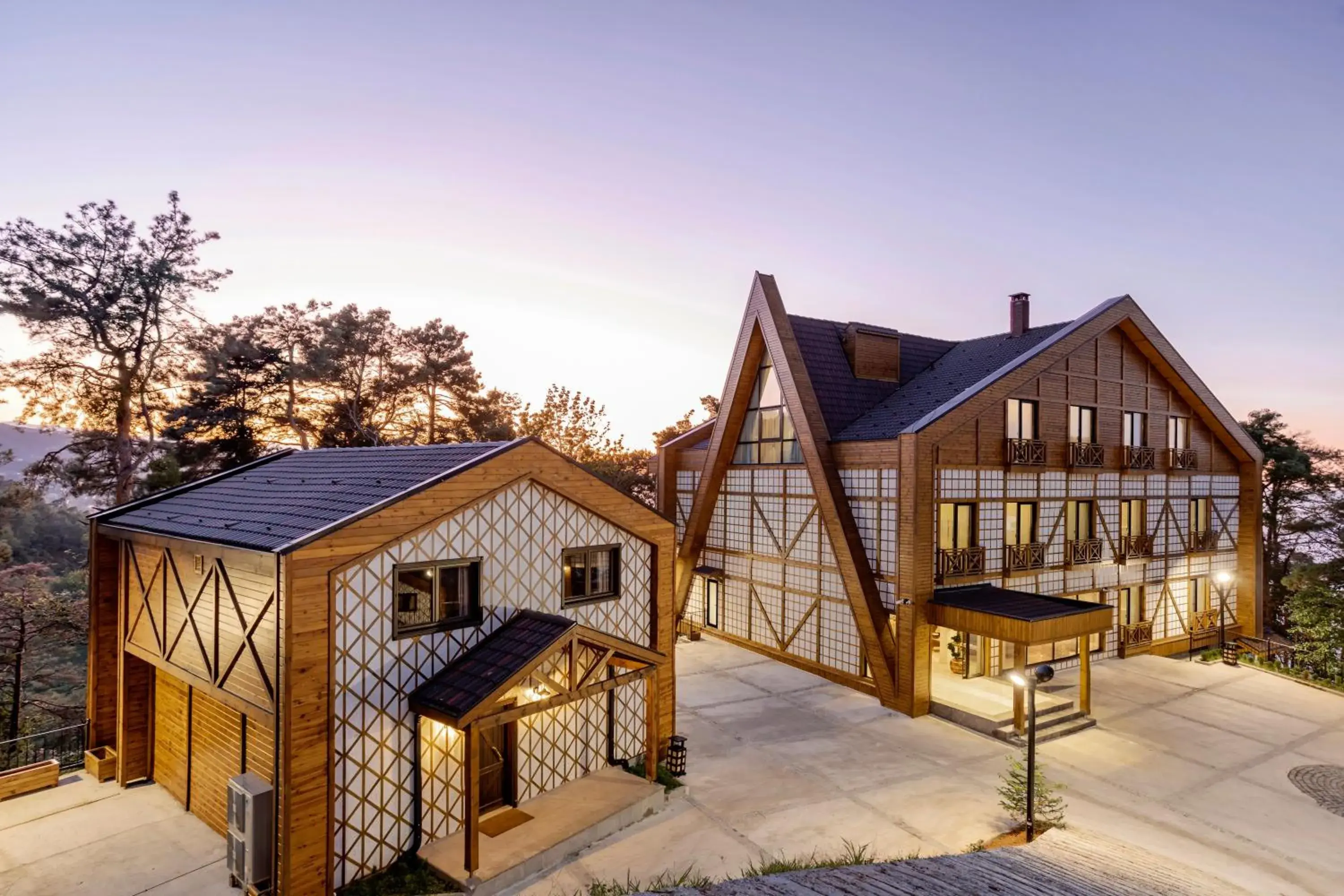 Property building in Hancioglu Orman Evleri & Hotel Property building in Hancioglu Orman Evleri & Hotel