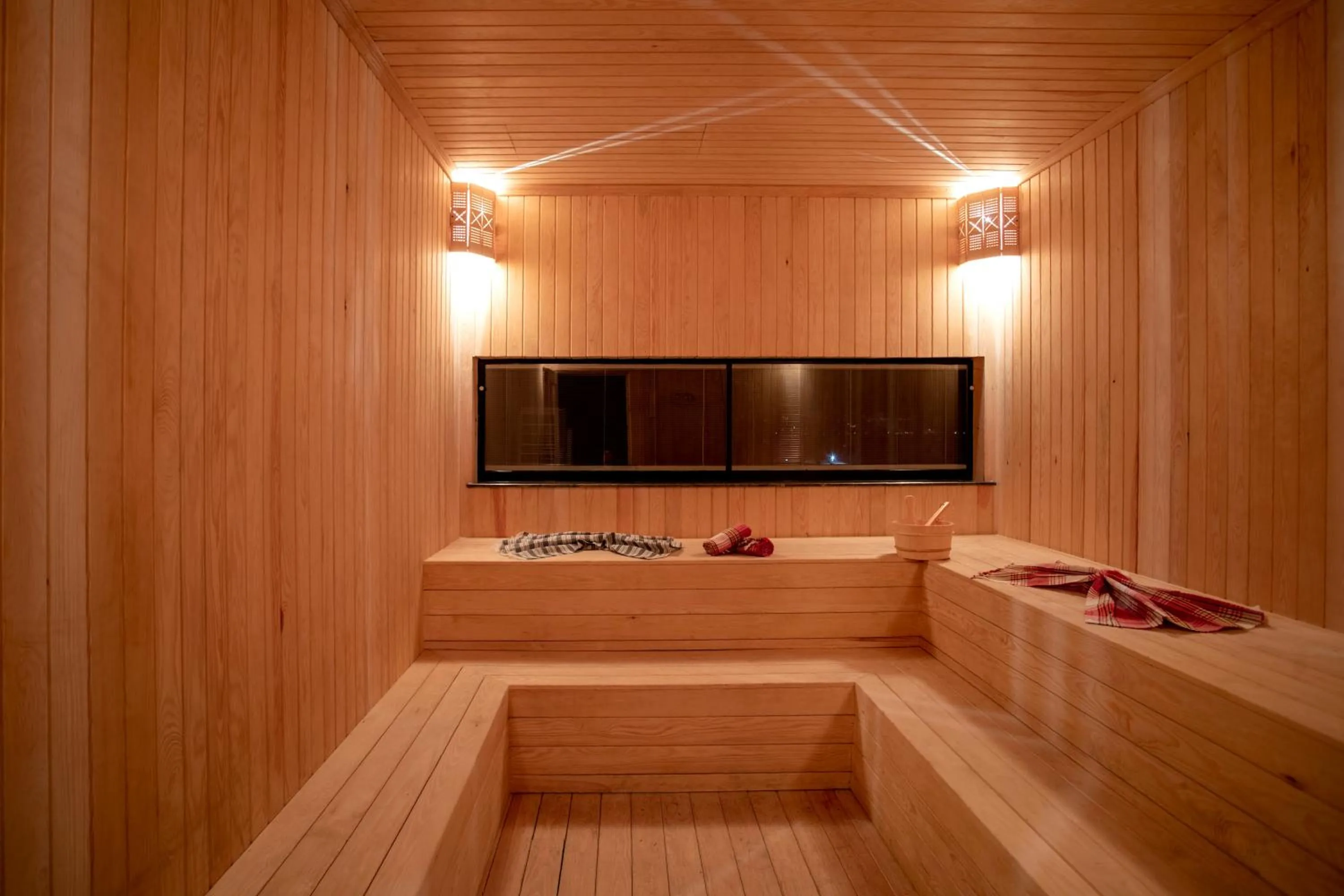 Sauna in Hancioglu Orman Evleri & Hotel