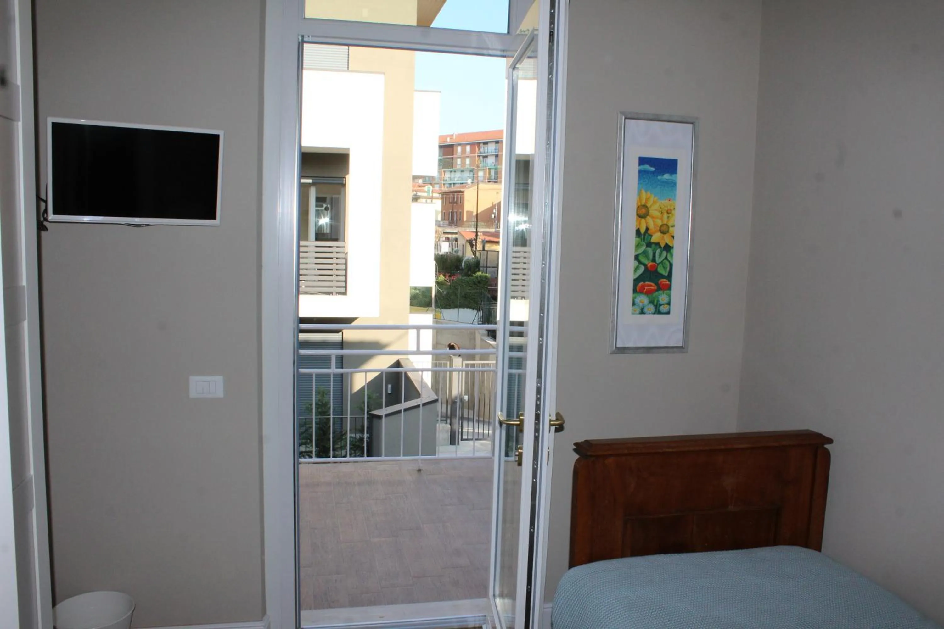 Bedroom, Bed in Casa Aydée