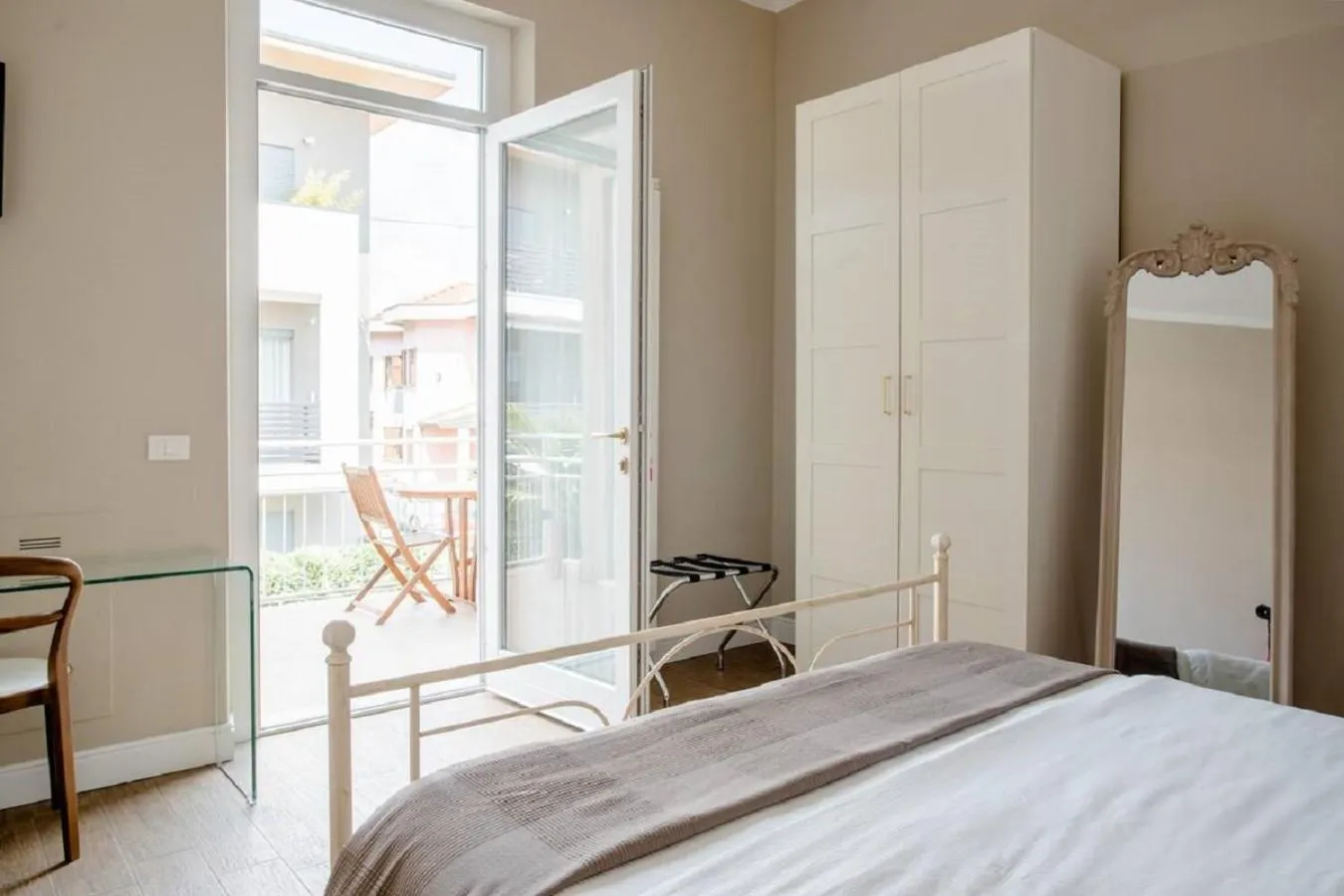Bedroom, Bed in Casa Aydée