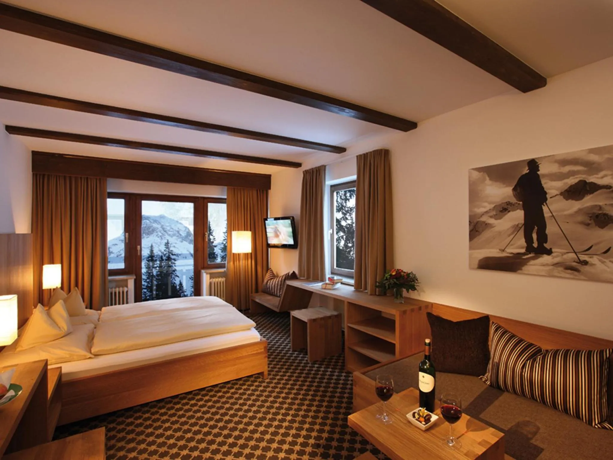 Photo of the whole room, Bed in Cresta.Alpin.Sport.Hotel