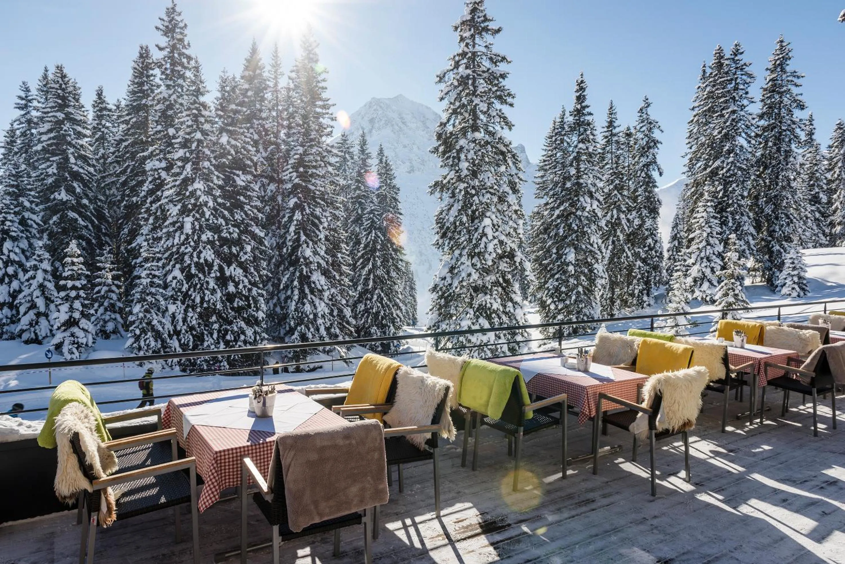 Balcony/Terrace in Cresta.Alpin.Sport.Hotel