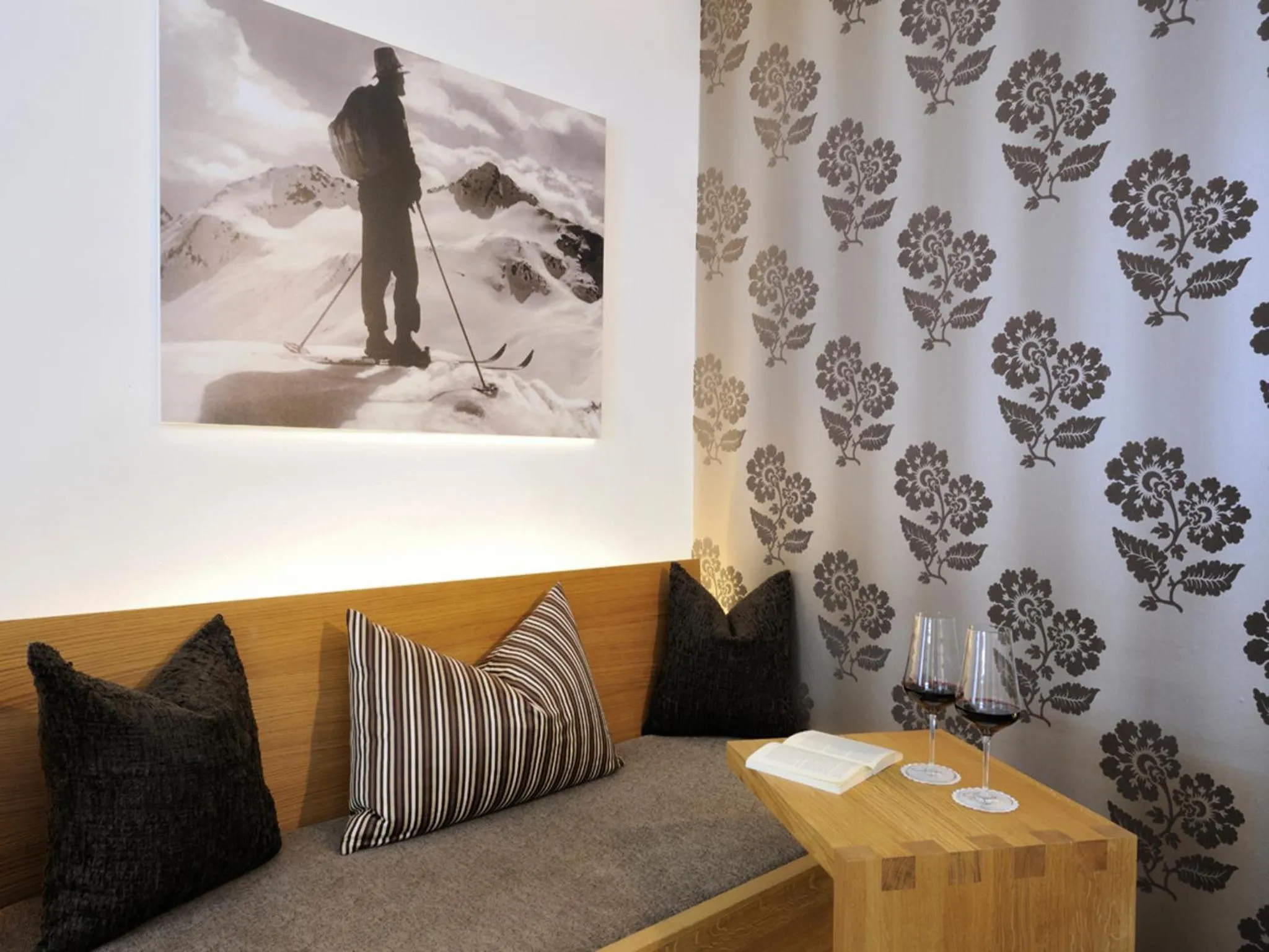 Seating area in Cresta.Alpin.Sport.Hotel