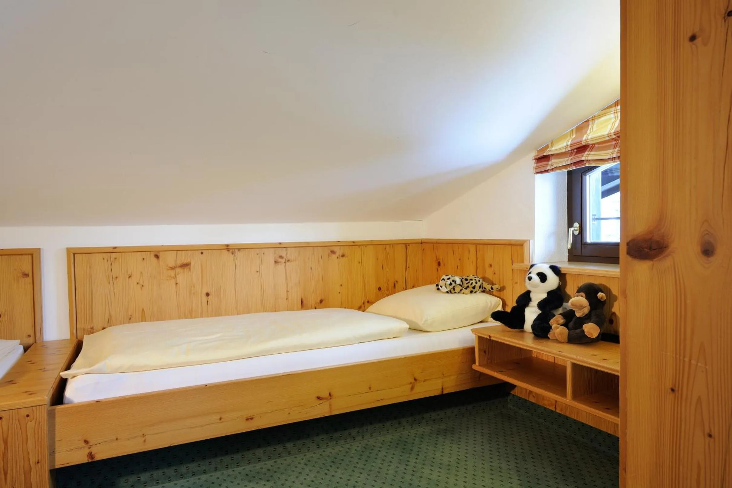 Decorative detail, Bed in Cresta.Alpin.Sport.Hotel