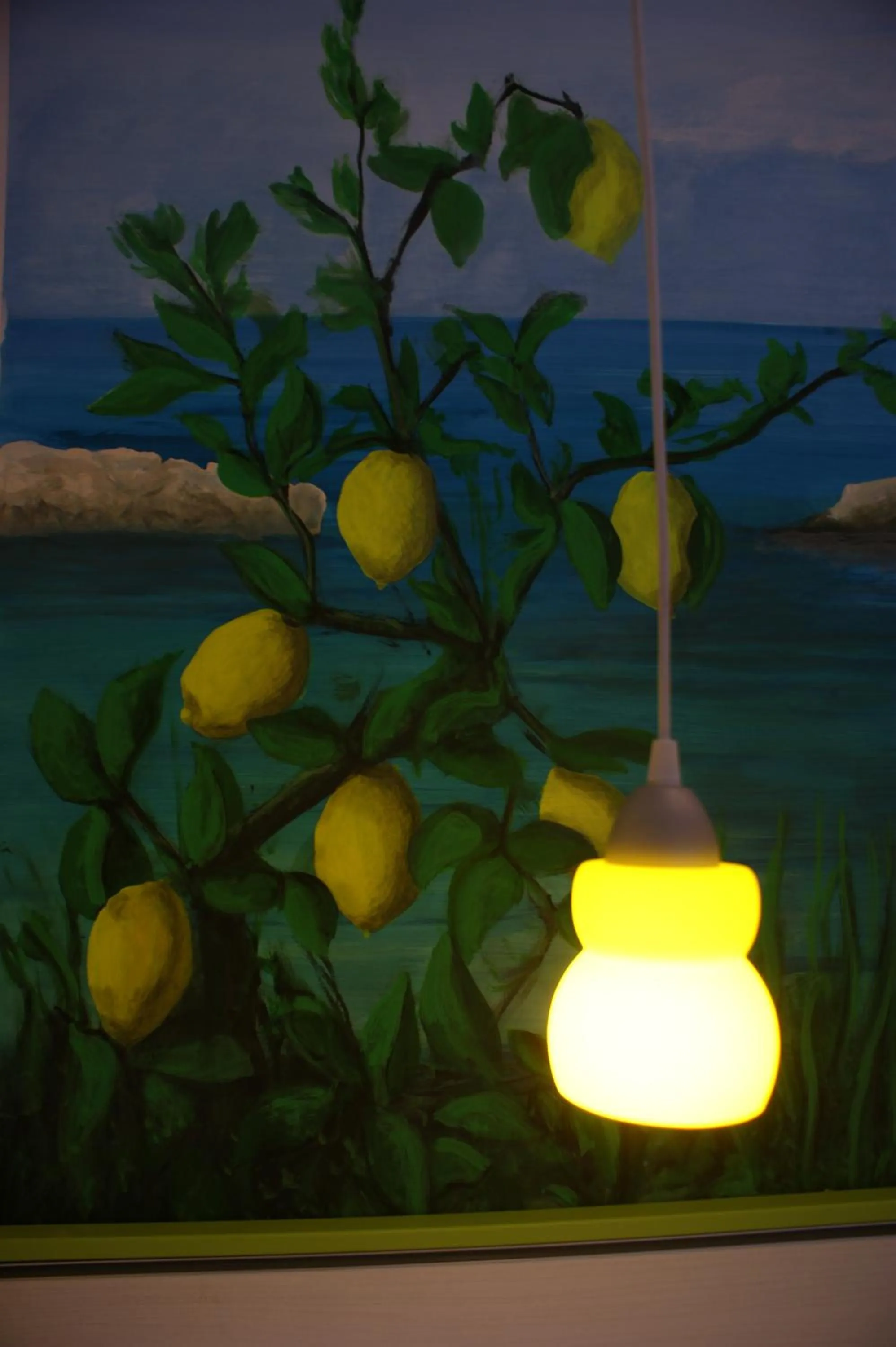 Decorative detail in B&B Isole - Rione alto