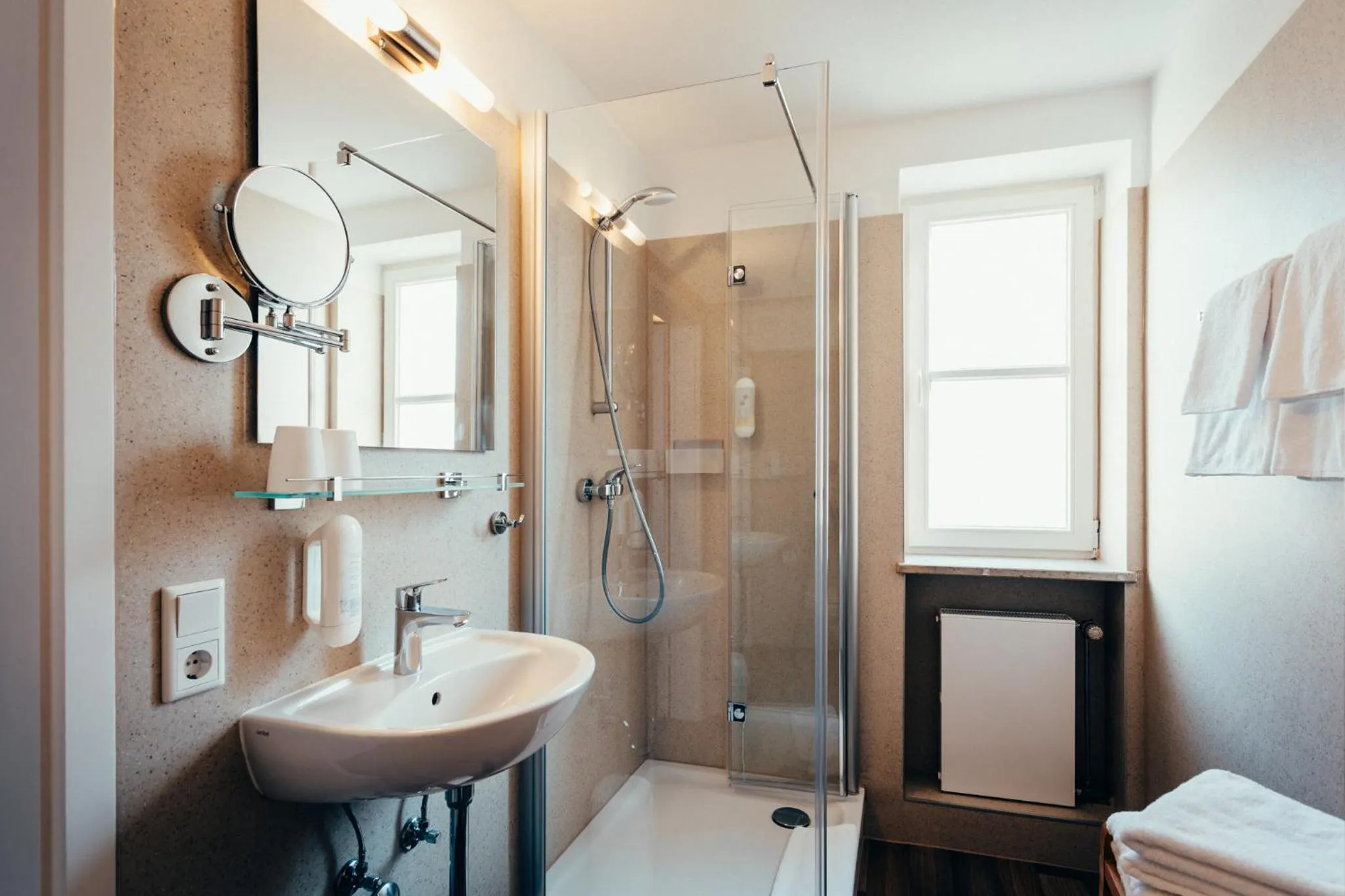 Bathroom in Hotel Adler