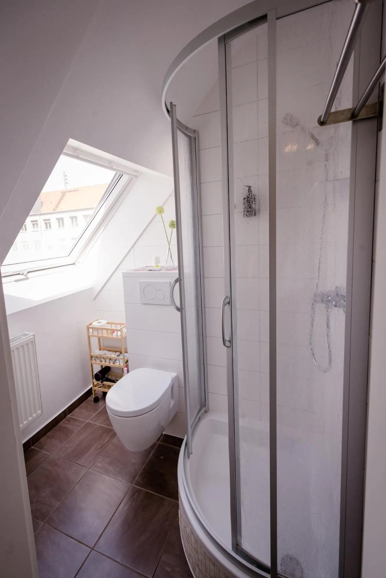 Bathroom in Franconia City Hotel