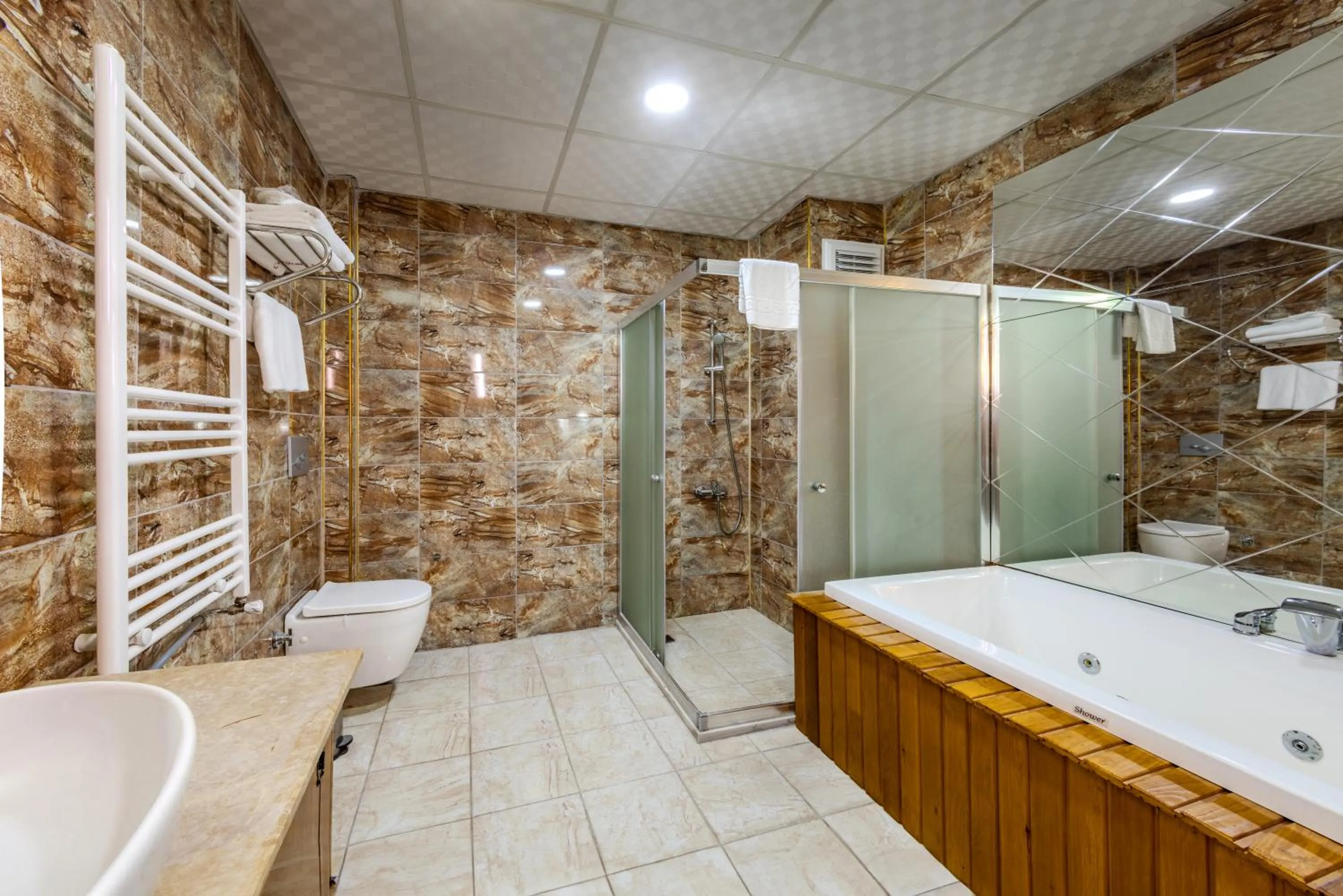 Bathroom in Çakıltaşı Evi Otel Spa