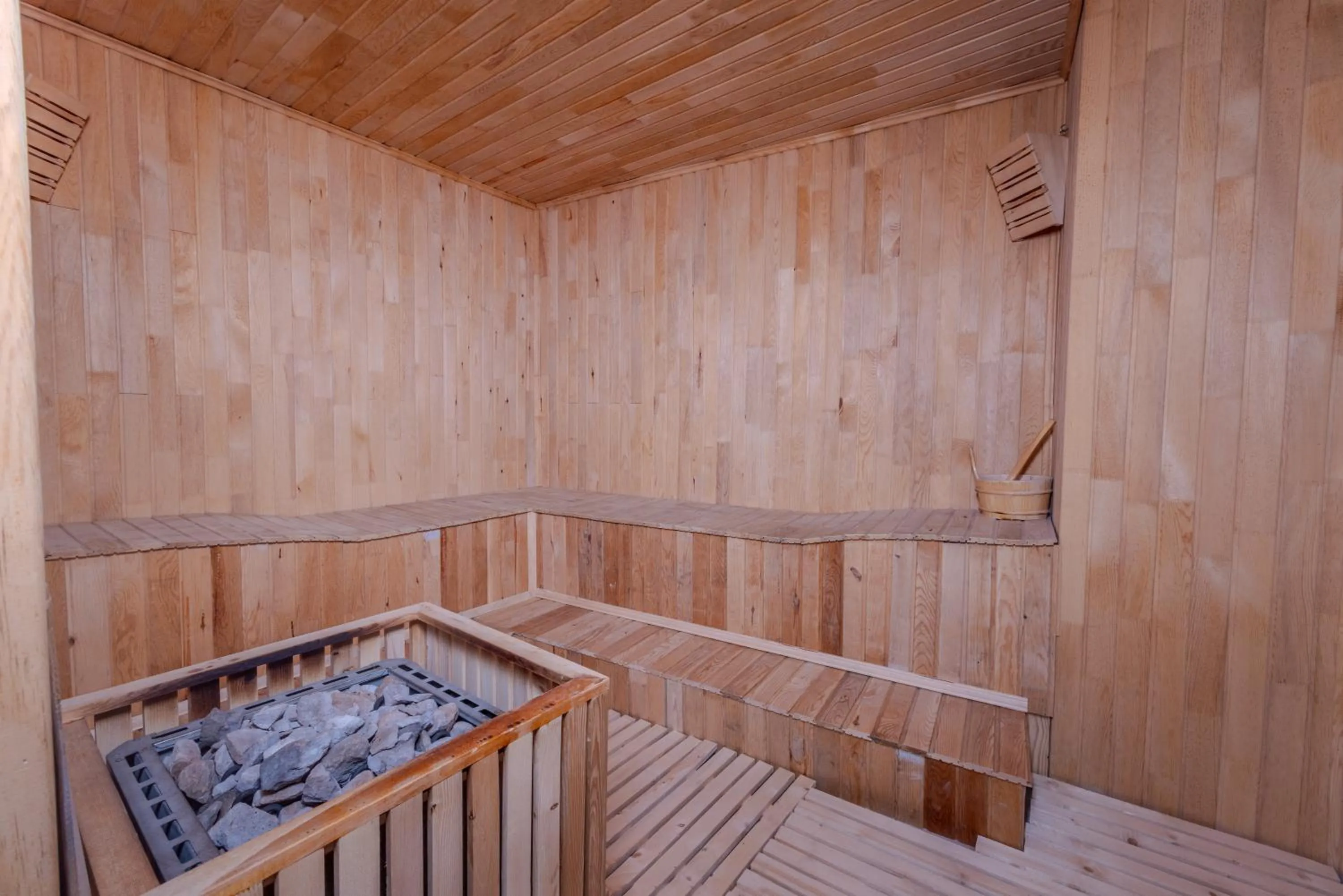 Sauna in Çakıltaşı Evi Otel Spa