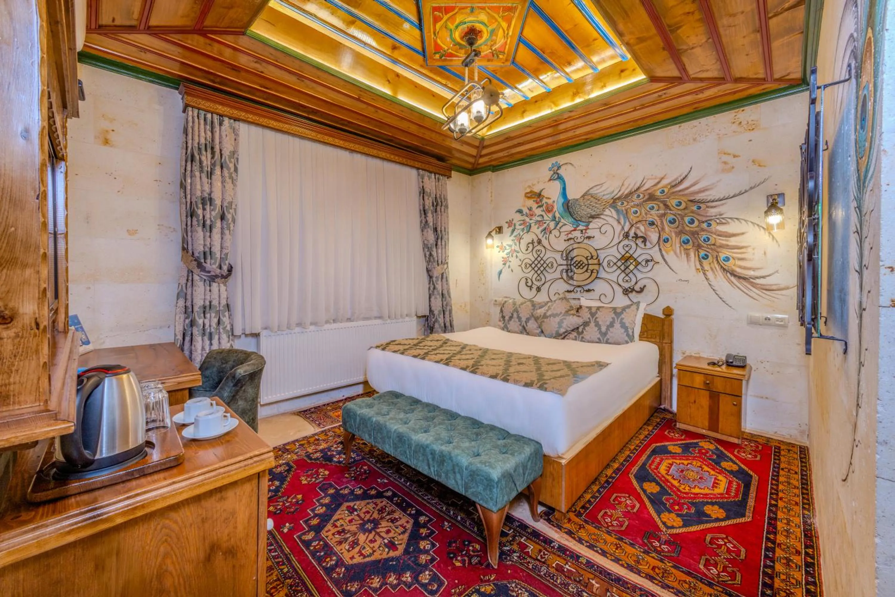Bed in Çakıltaşı Evi Otel Spa