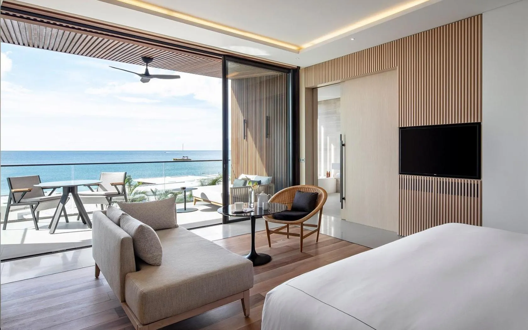 Bed in Silversands Resort Grenada at Grand Anse