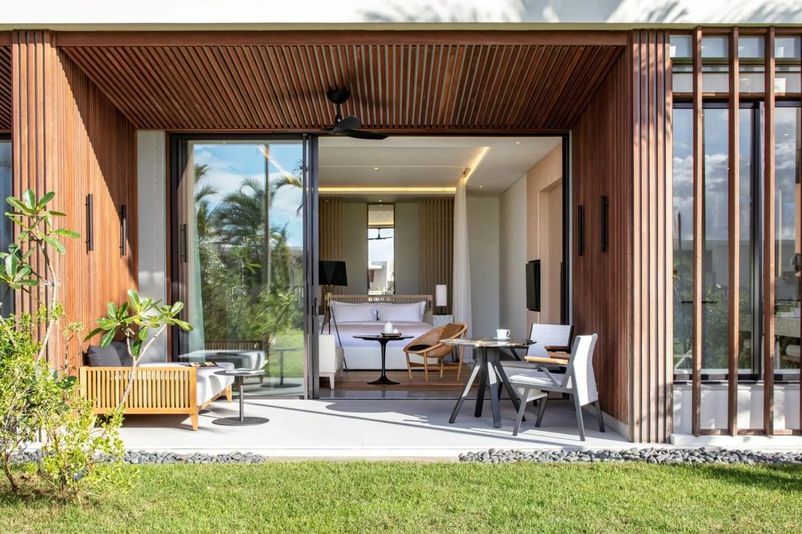 Patio in Silversands Resort Grenada at Grand Anse