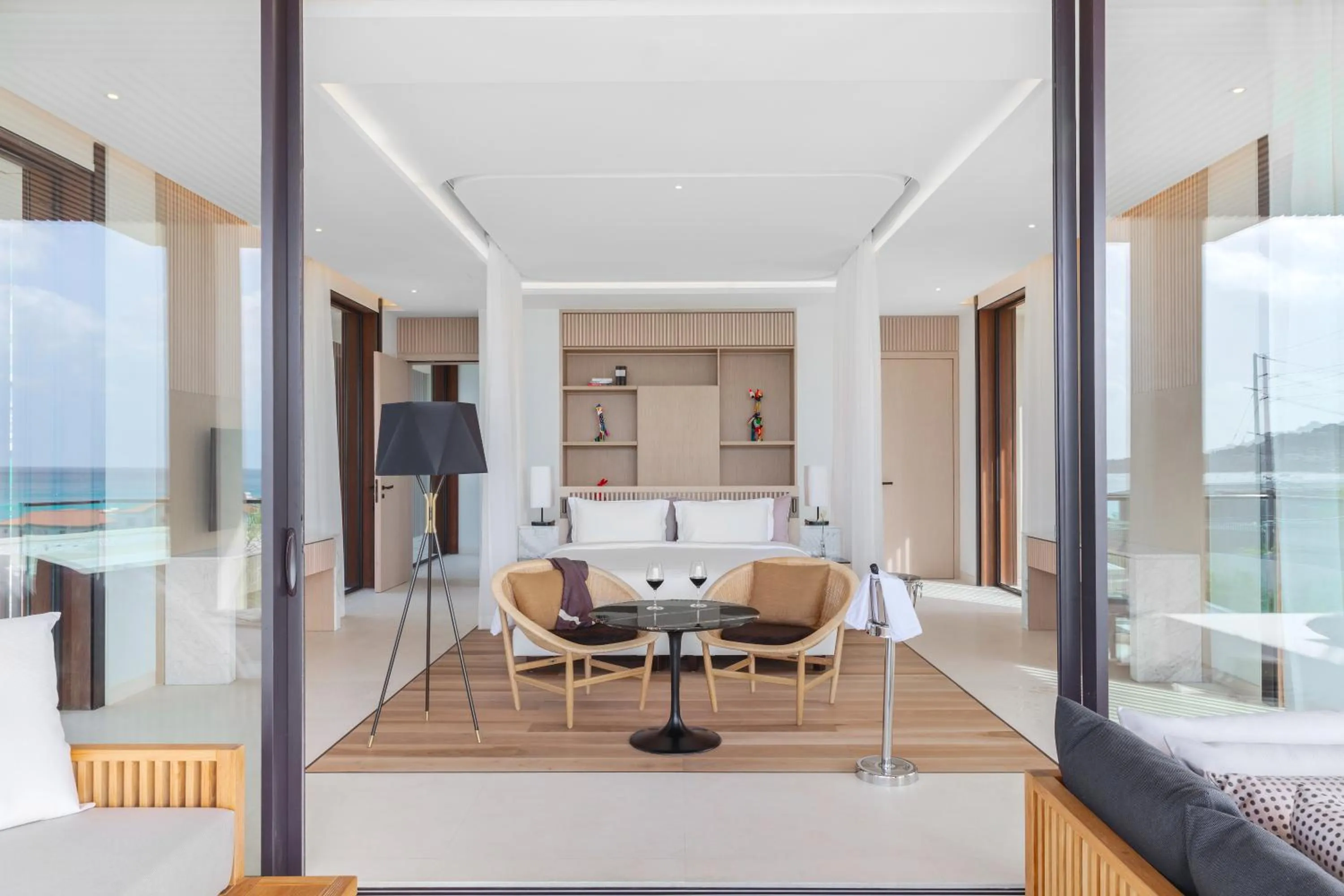 Bed in Silversands Resort Grenada at Grand Anse