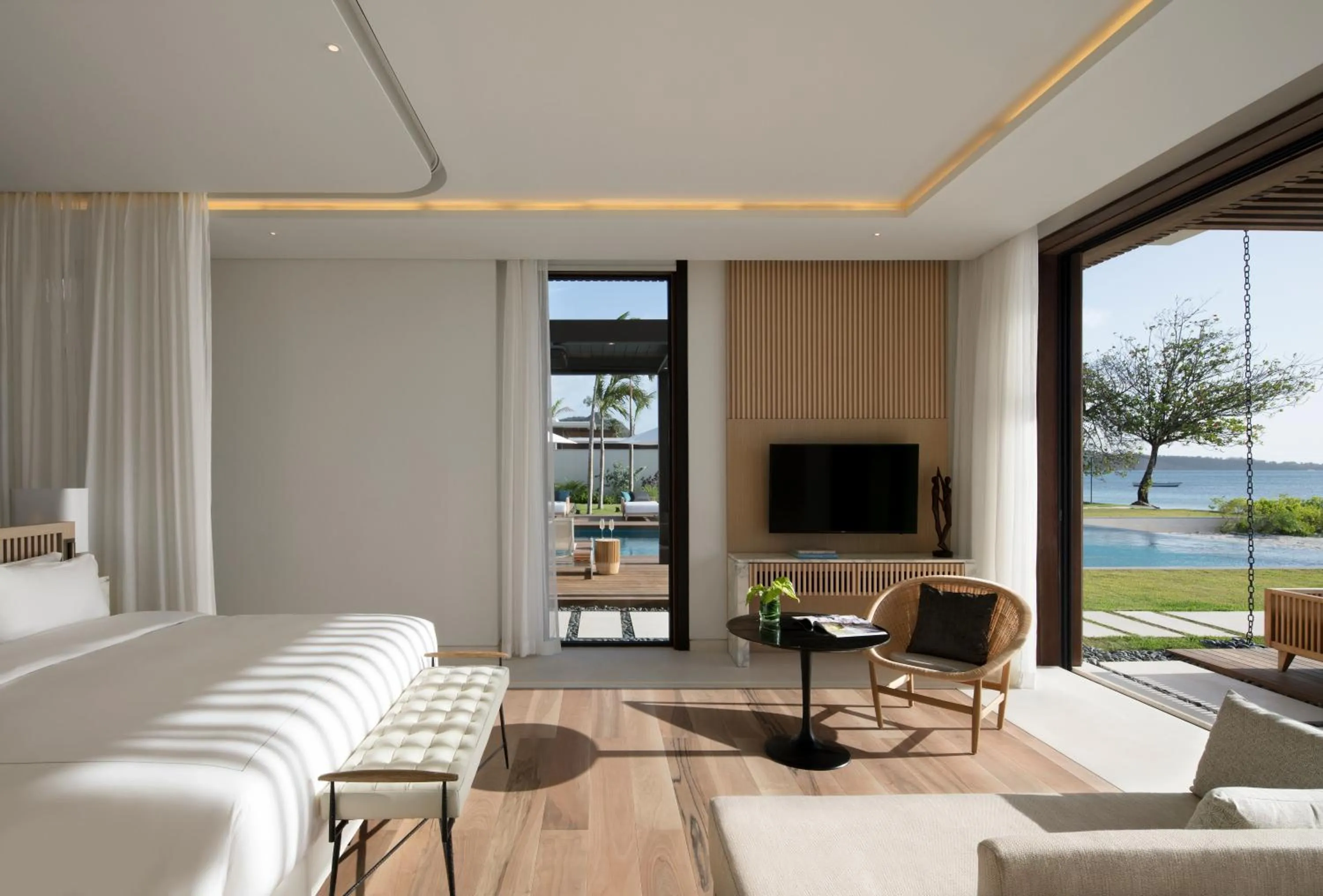 Photo of the whole room, Bed in Silversands Resort Grenada at Grand Anse