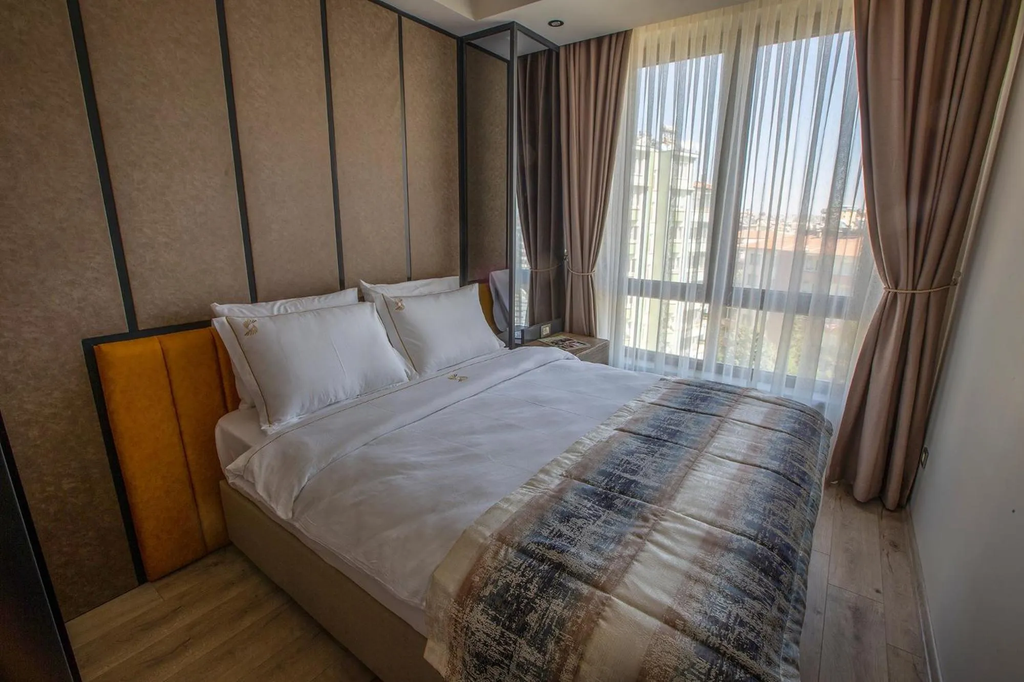 Bed in Shimall Hotel