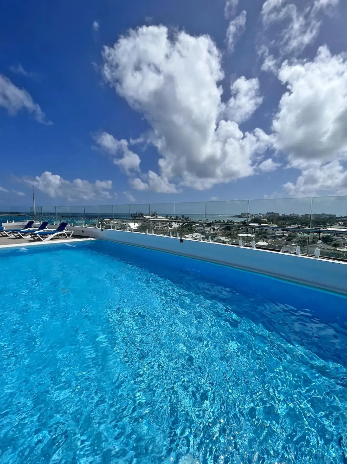 Pool view in Azure Lofts & Pool Pool view in Azure Lofts & Pool