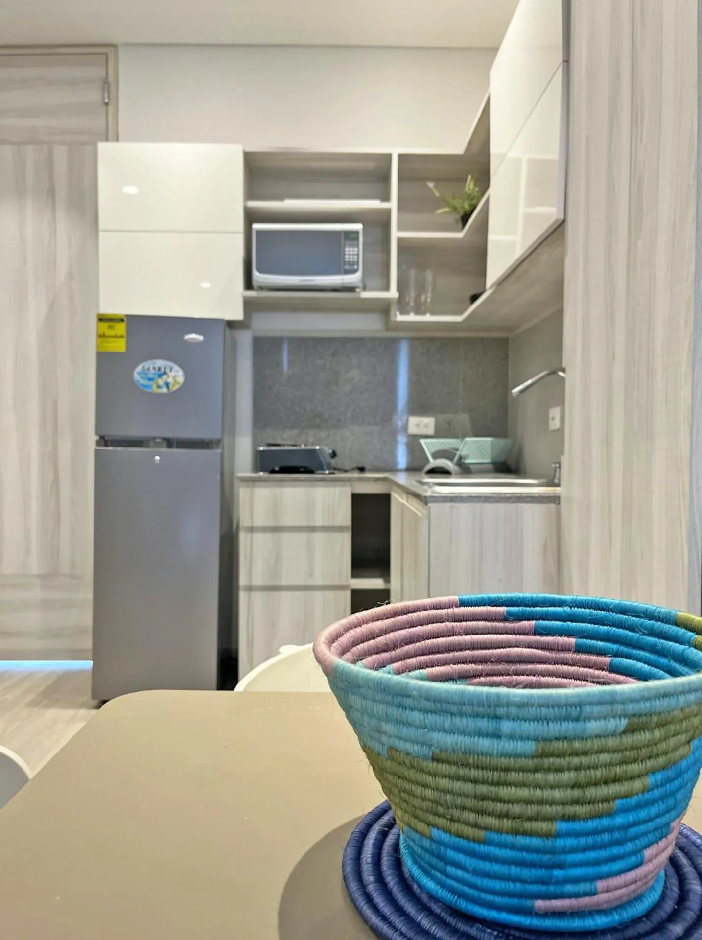Kitchen or kitchenette in Azure Lofts & Pool