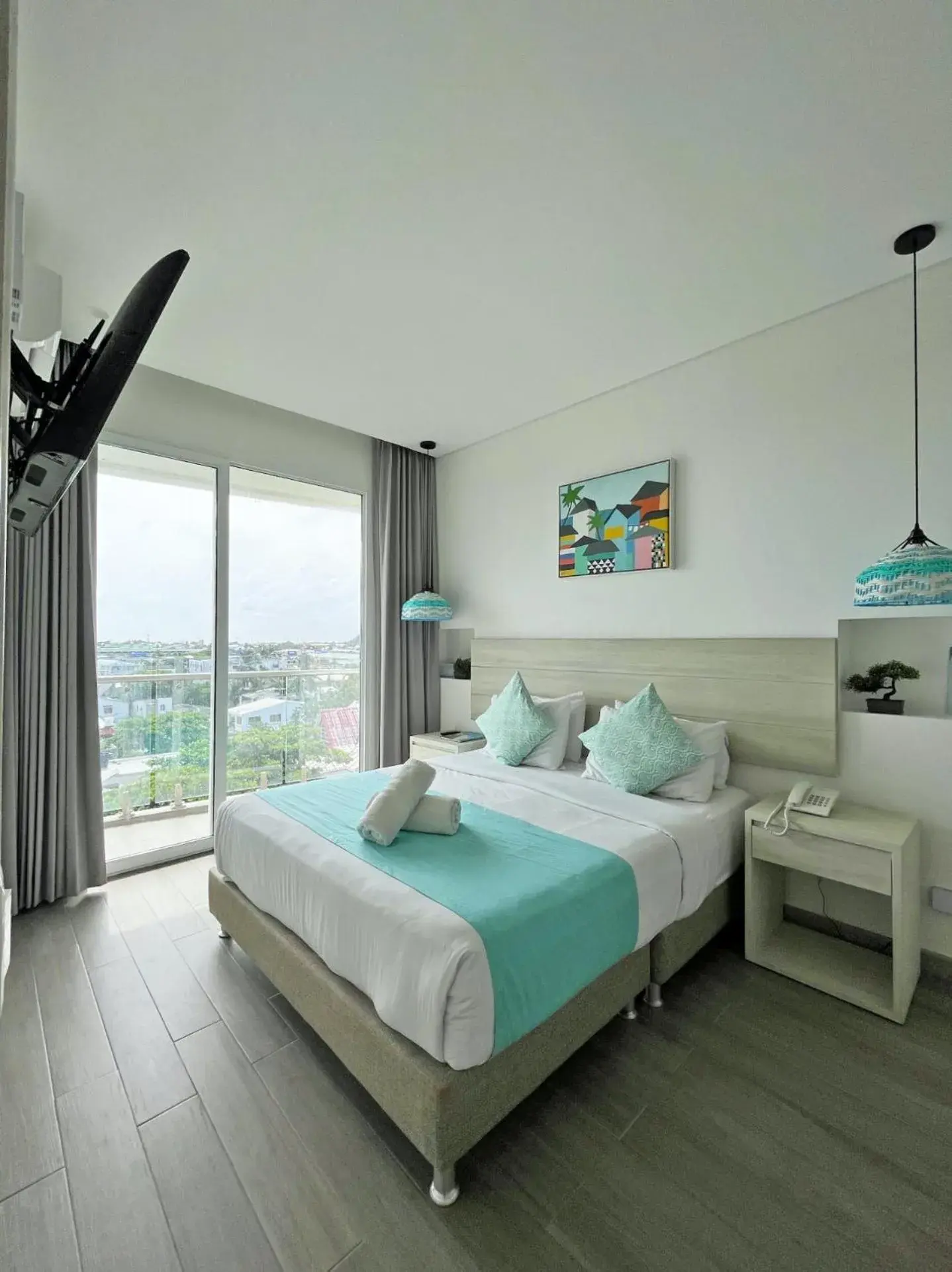 Photo of the whole room, Bed in Azure Lofts & Pool Photo of the whole room, Bed in Azure Lofts & Pool