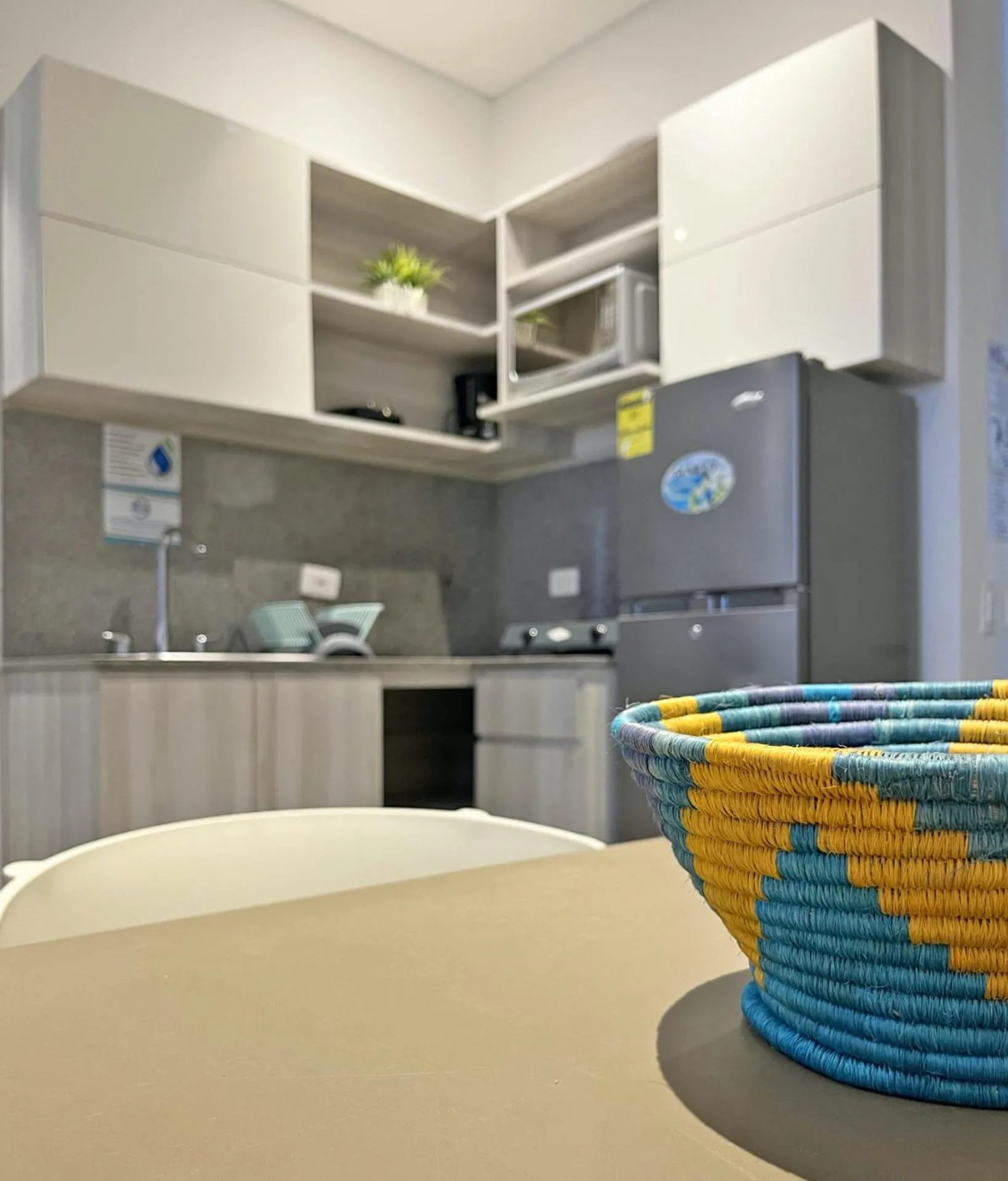 Kitchen or kitchenette in Azure Lofts & Pool