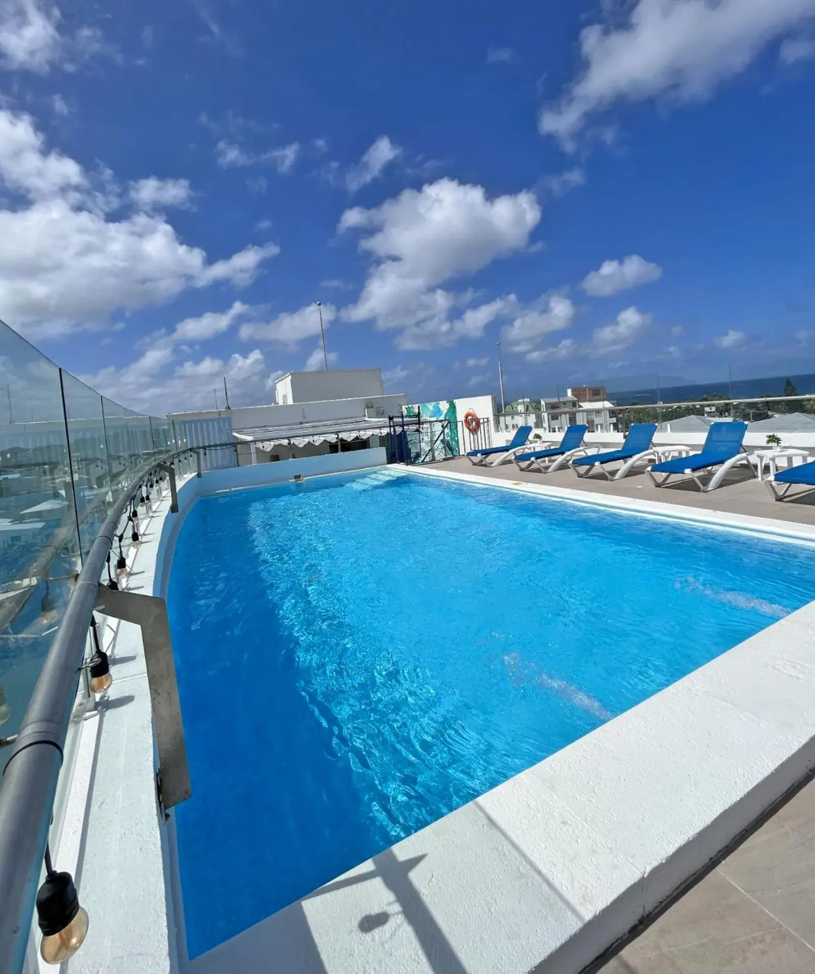 Pool view in Azure Lofts & Pool Pool view in Azure Lofts & Pool