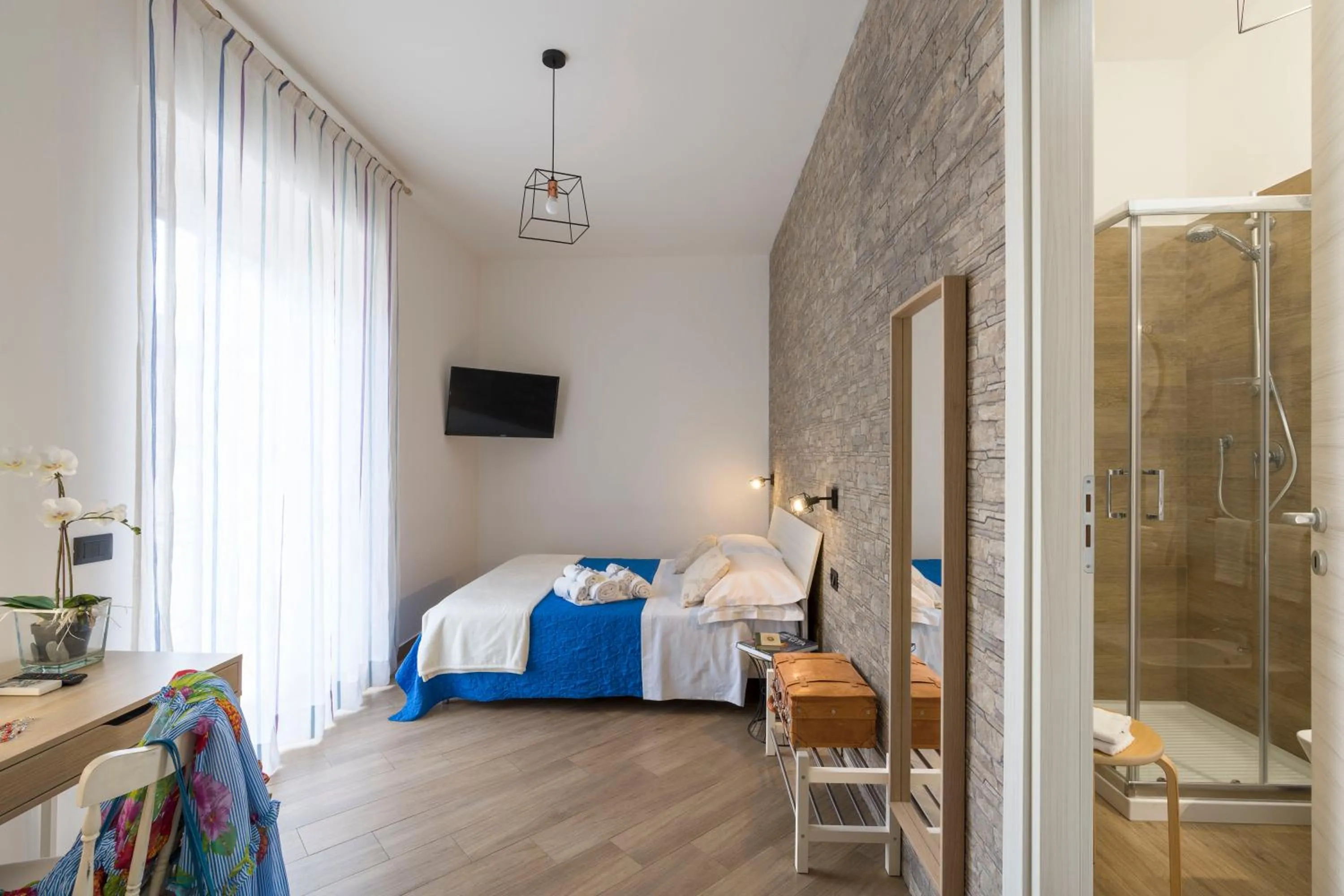 Bedroom, Bed in Il Tempio di Athena - Cultura e Relax a Siracusa