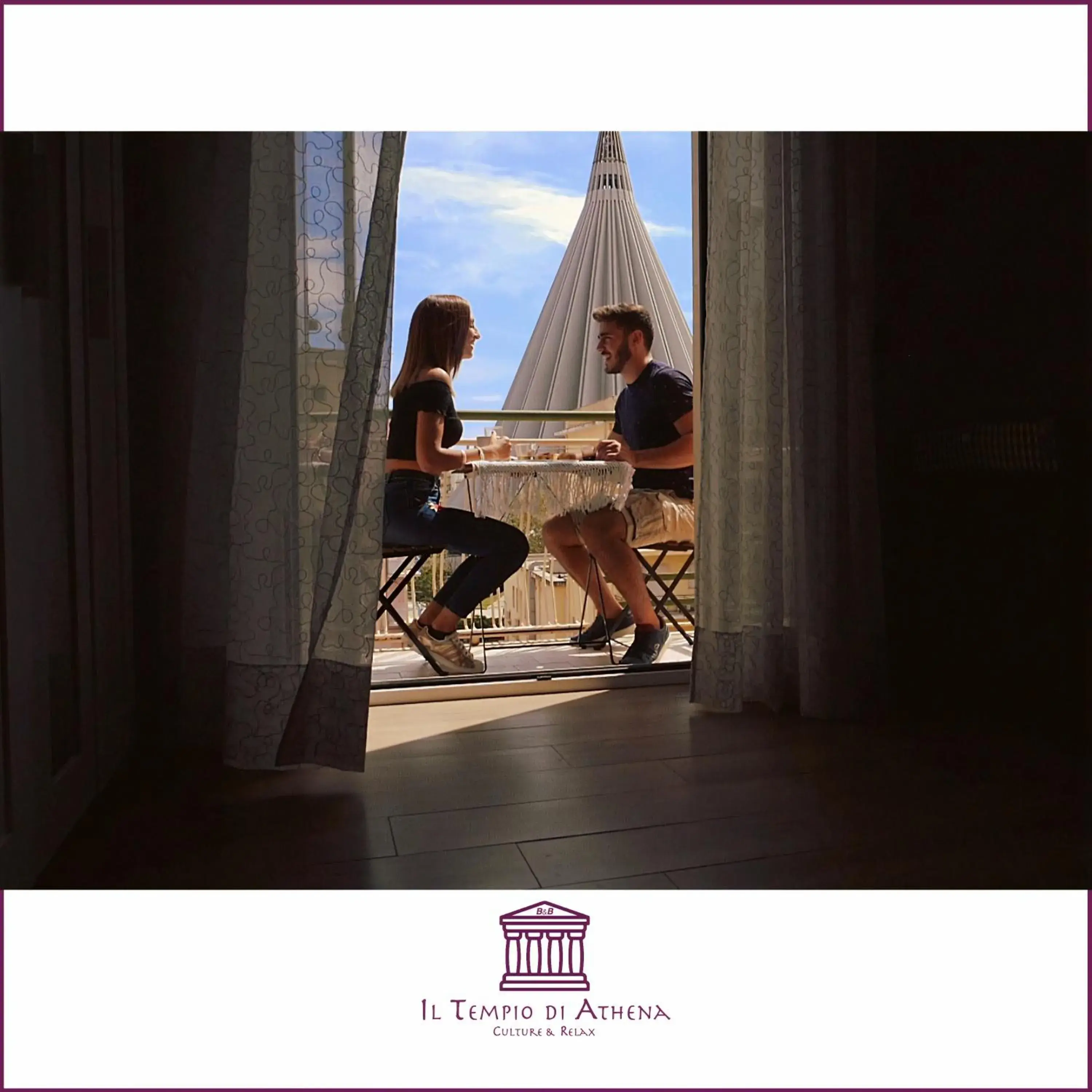 View (from property/room) in Il Tempio di Athena - Cultura e Relax a Siracusa View (from property/room) in Il Tempio di Athena - Cultura e Relax a Siracusa