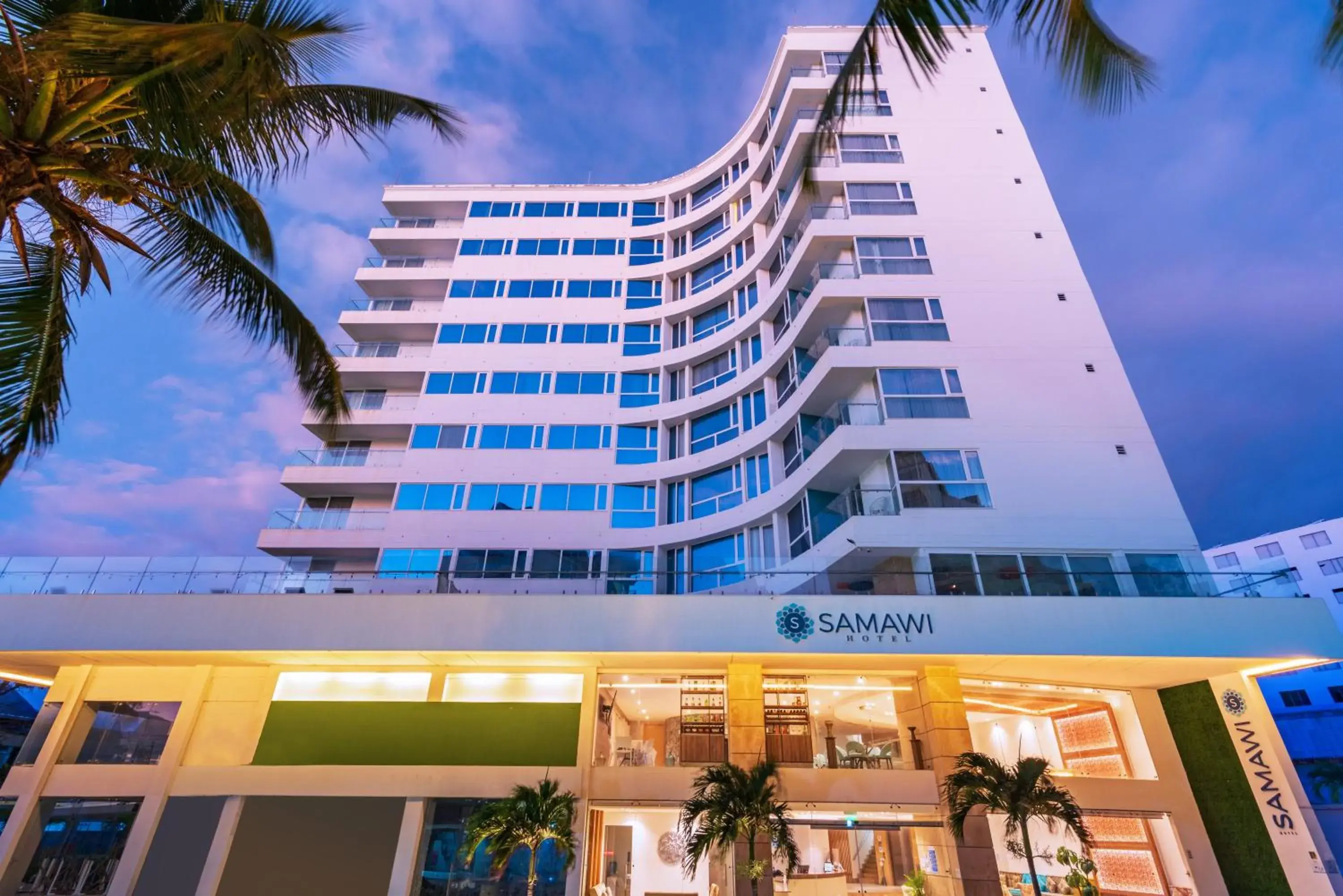 Facade/entrance in Samawi Hotel Facade/entrance in Samawi Hotel