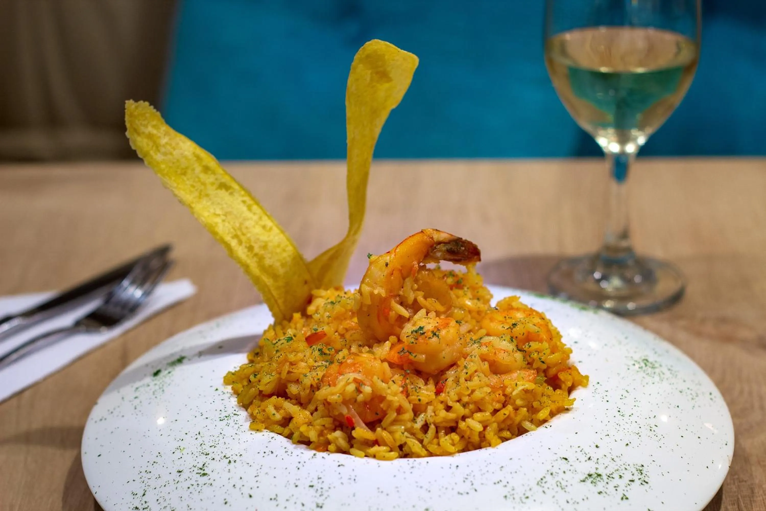 Food close-up in Samawi Hotel