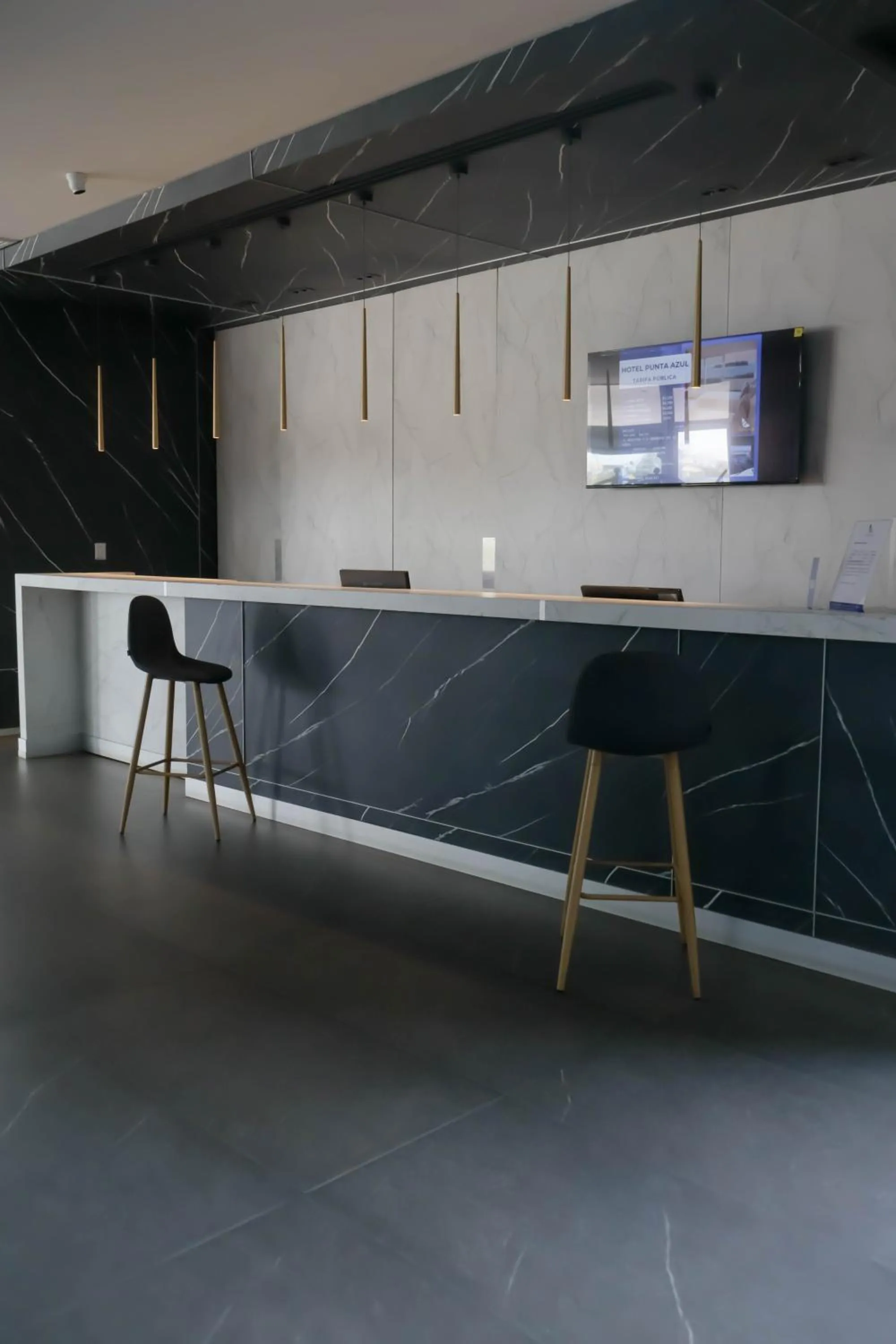 Lobby or reception in Hotel Punta Azul