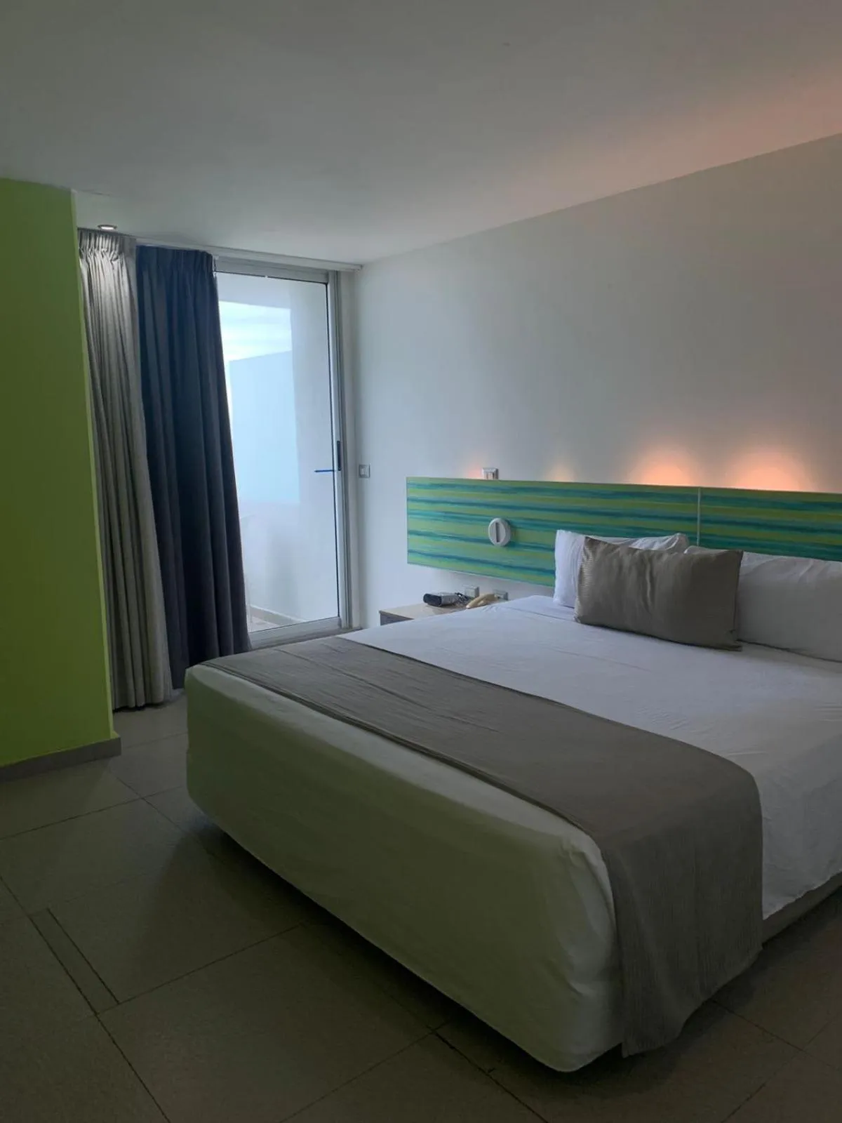 Bed in Hotel Punta Azul