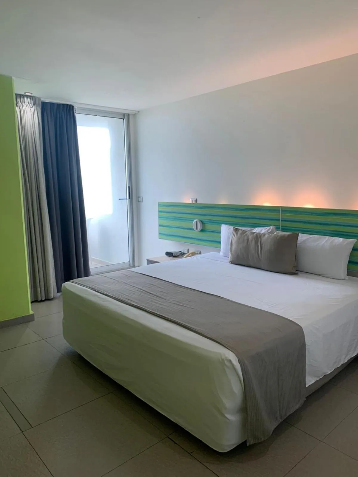 Bed in Hotel Punta Azul