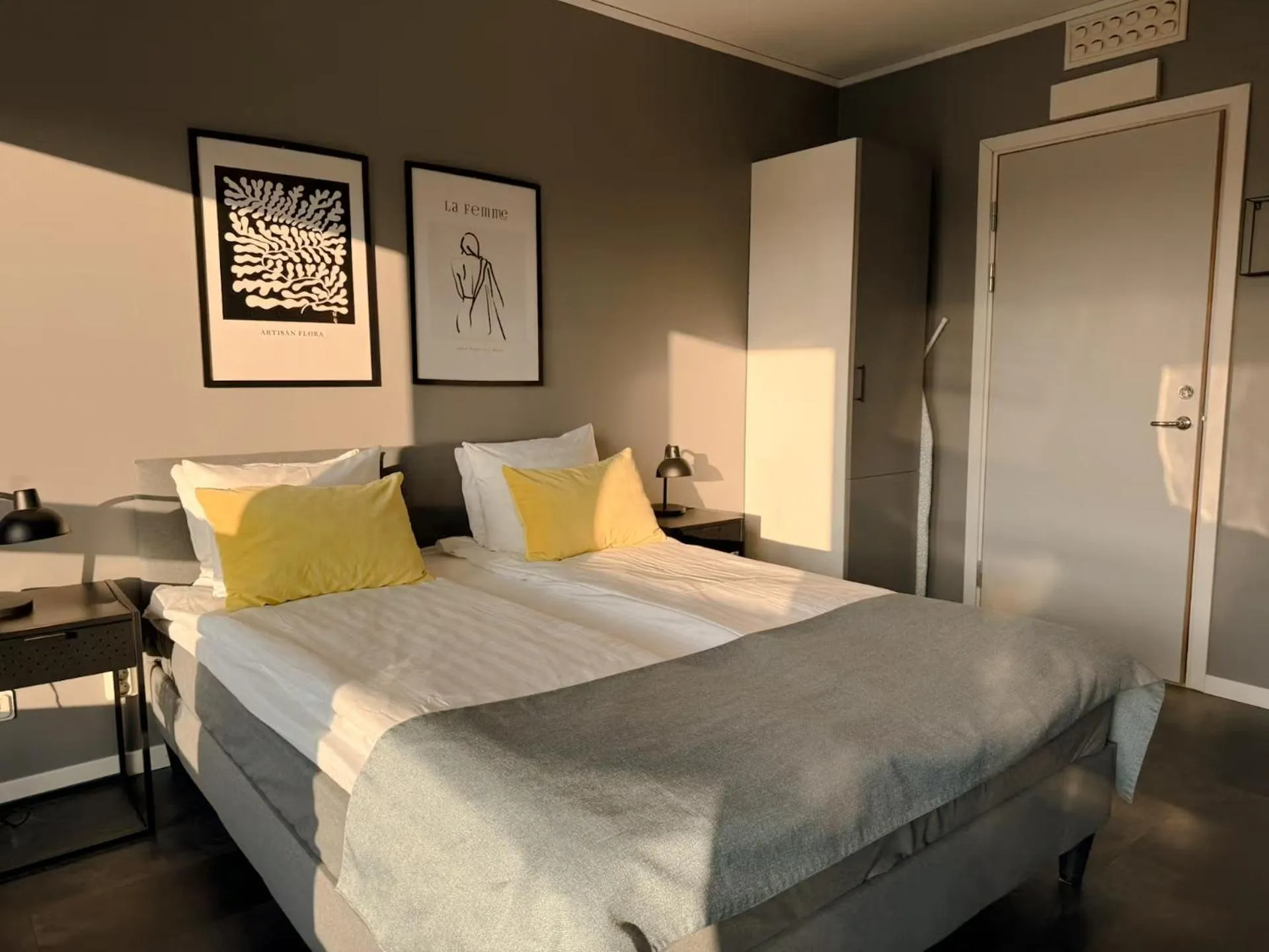 Bed in The Nooq Lund - Hotel & Studios