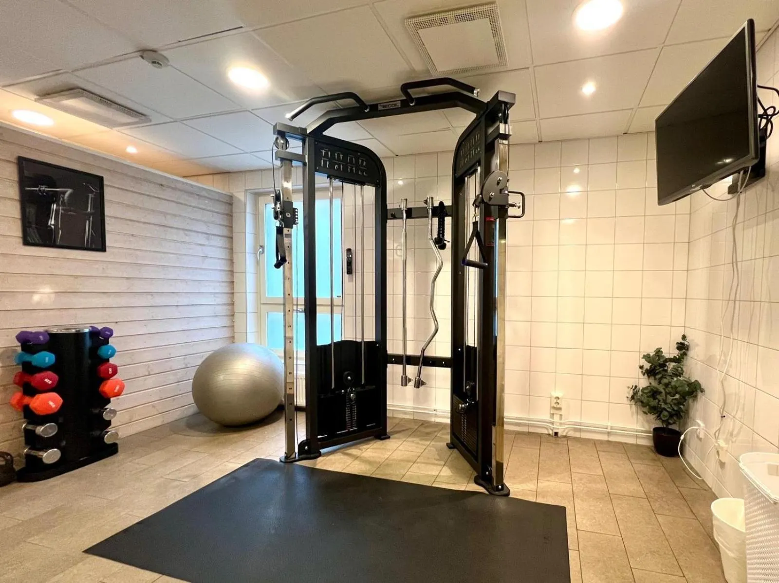 Fitness centre/facilities in Forenom Aparthotel Lund