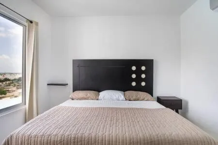 Bed in DEPARTAMENTO DE LUJO 3 RECAMARAS EN EXCLENTE UBICACION