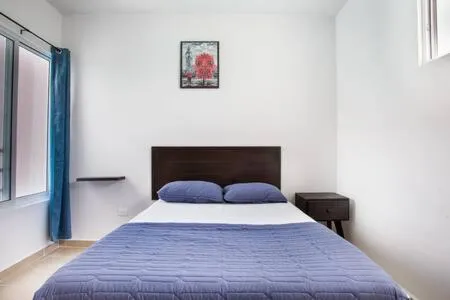 Bed in DEPARTAMENTO DE LUJO 3 RECAMARAS EN EXCLENTE UBICACION