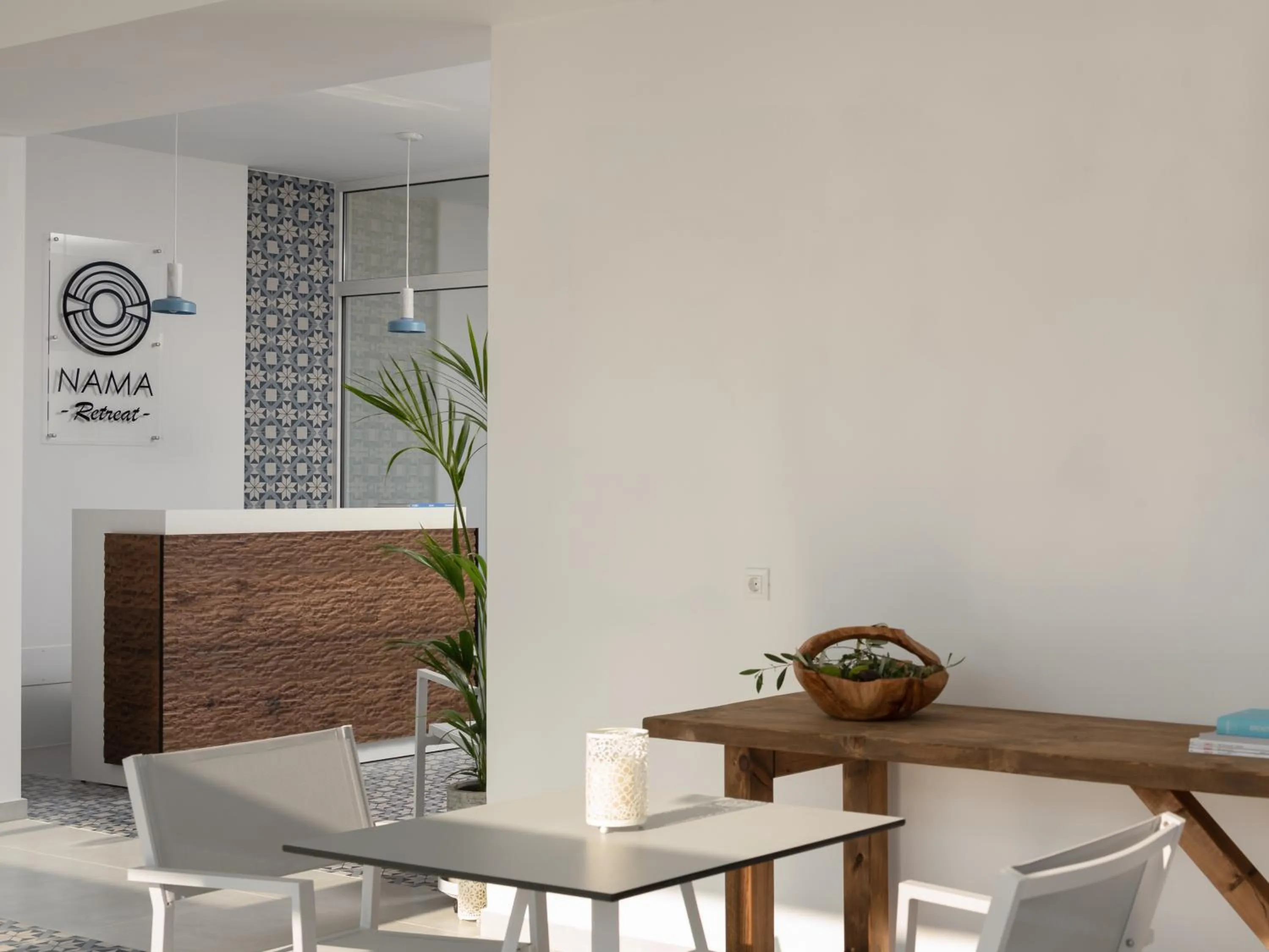 Lobby or reception in Nama Retreat